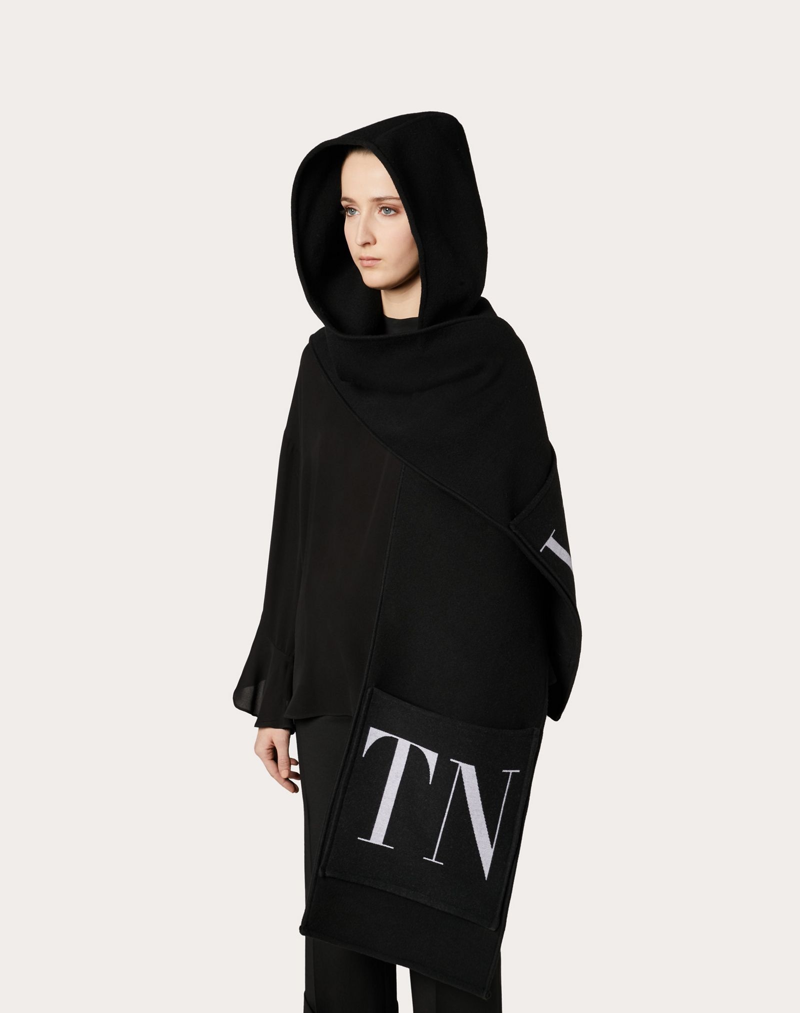 VLTN Hooded Scarf - 5