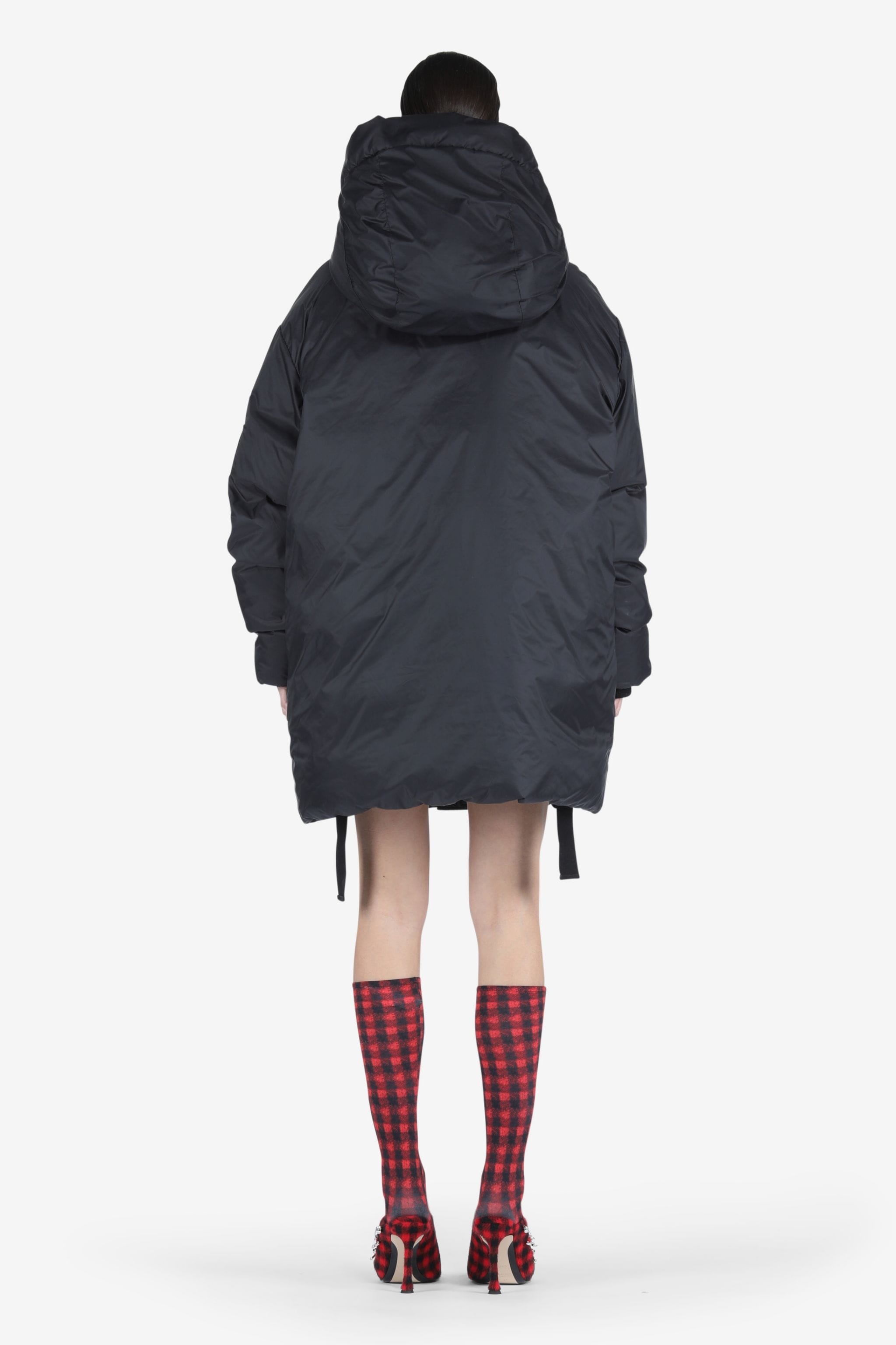 OVERSIZED PADDED HOODED COAT - 2