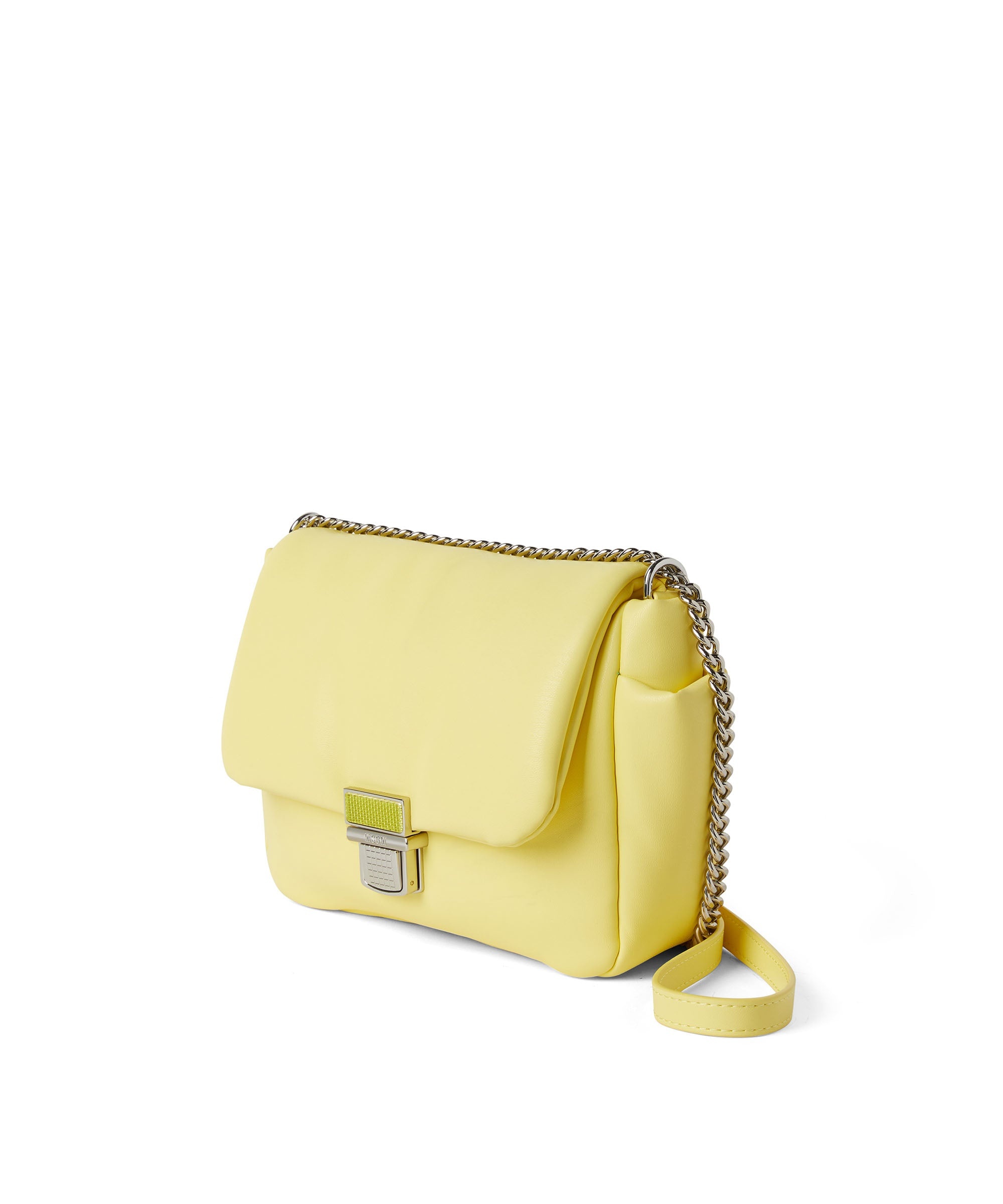 Puffer handbag with snap - 3