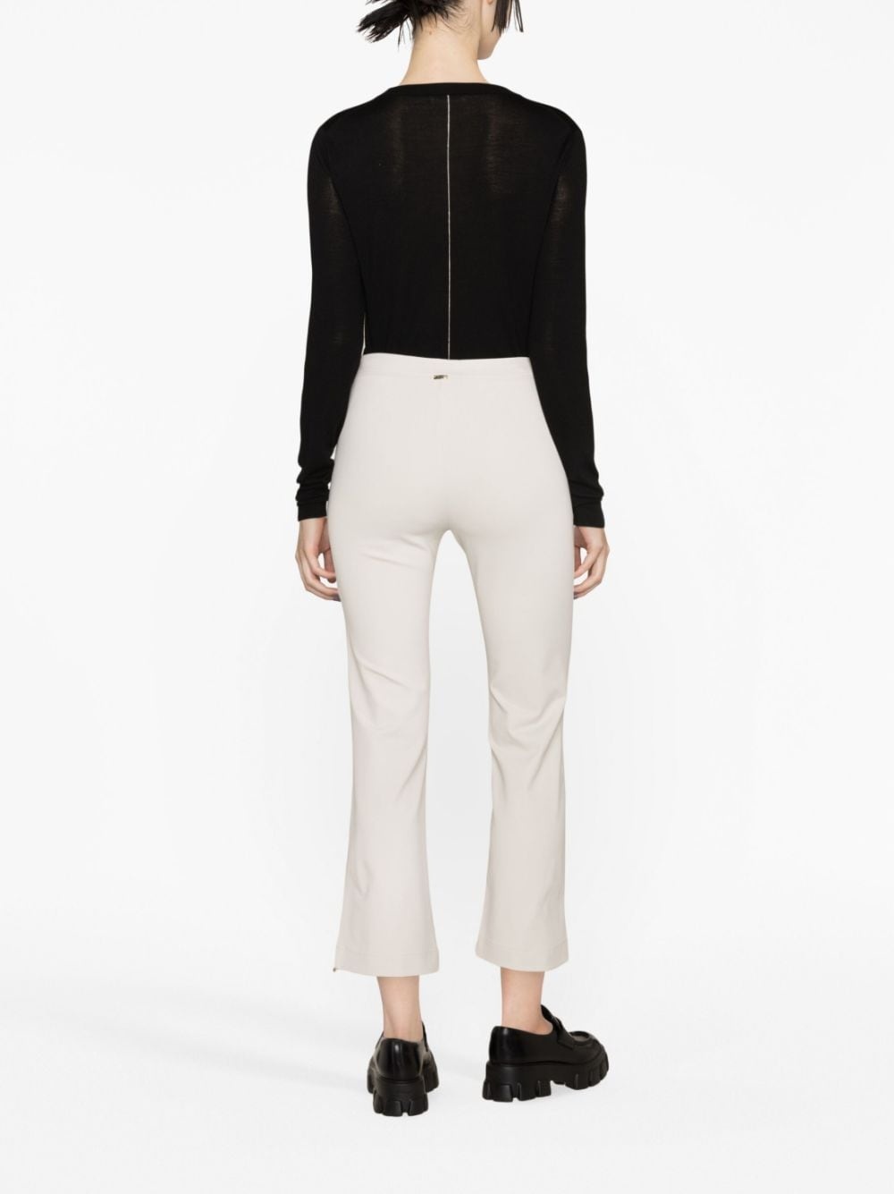 pull-on cropped trousers - 3