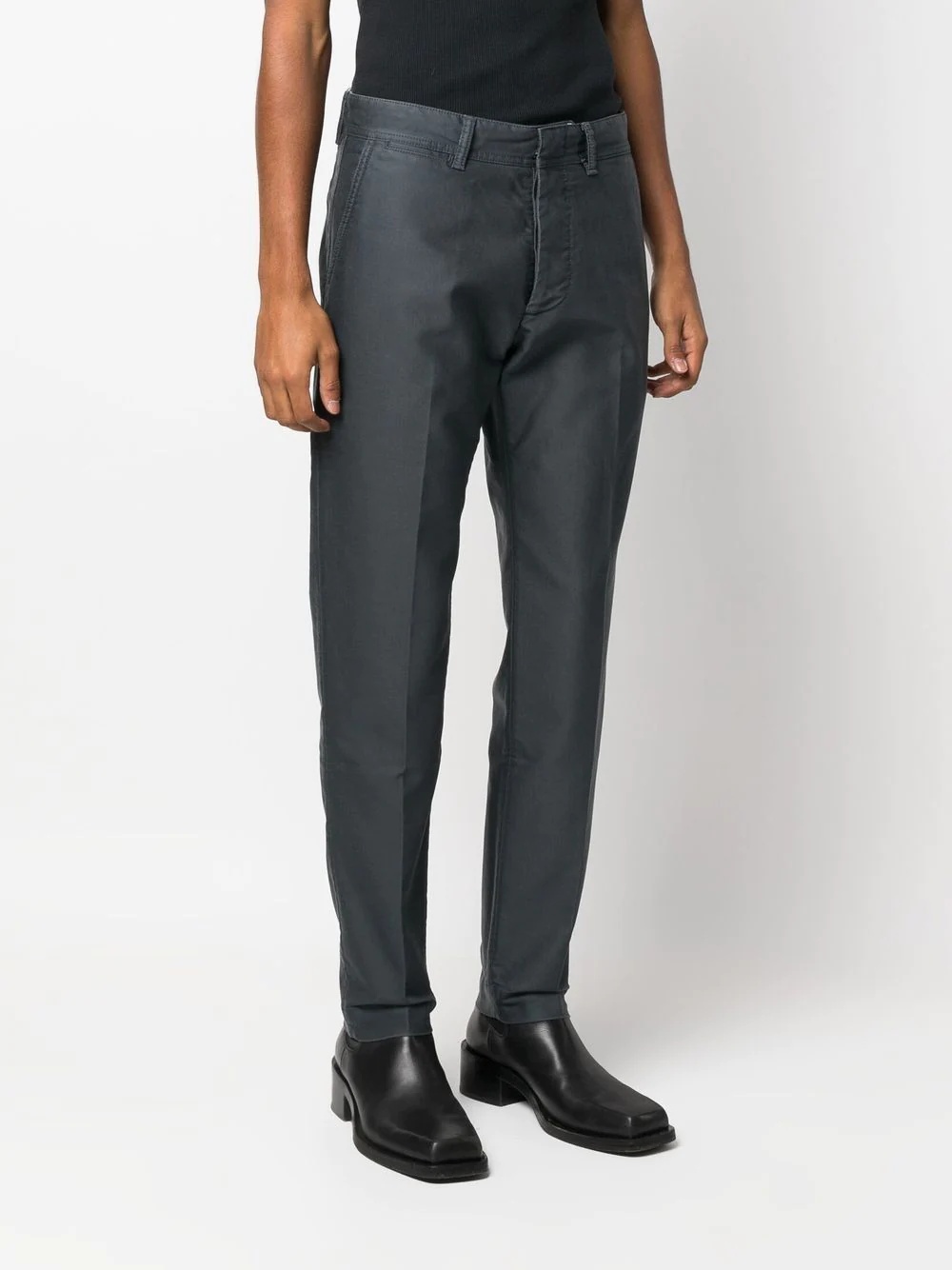 straight-leg tailored trousers - 3