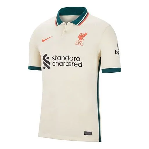Nike Liverpool Away Fan Edition Soccer/Football Short Sleeve Jersey Ivory DB2558-111 - 1