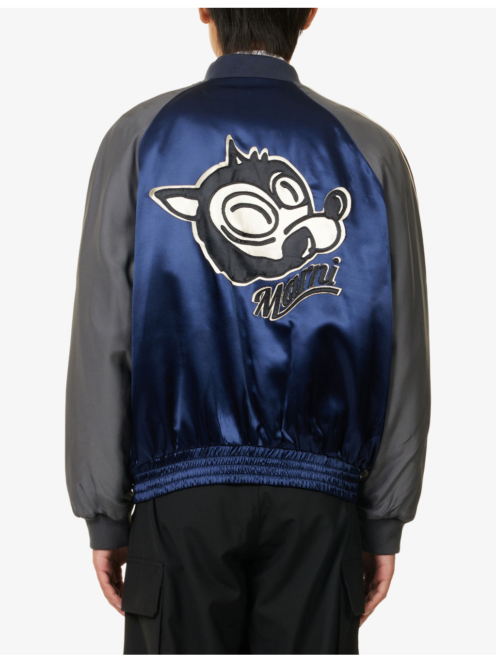 Patch Raglan-Sleeves Woven Jacket - 4