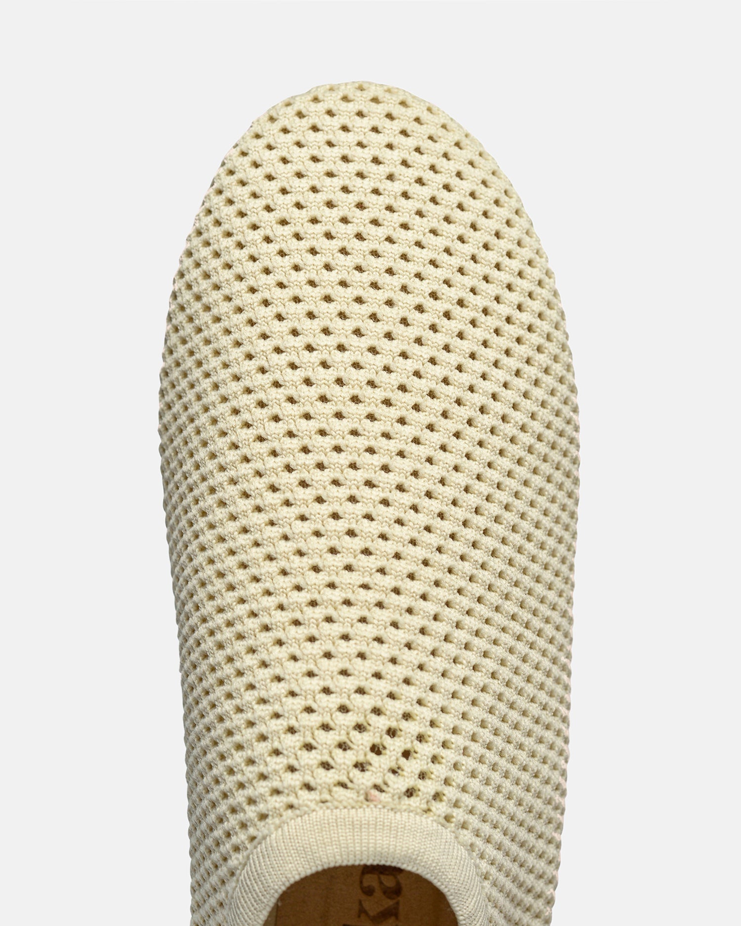 Mesh-Knit Round-Toe Slip On Shoes - 4