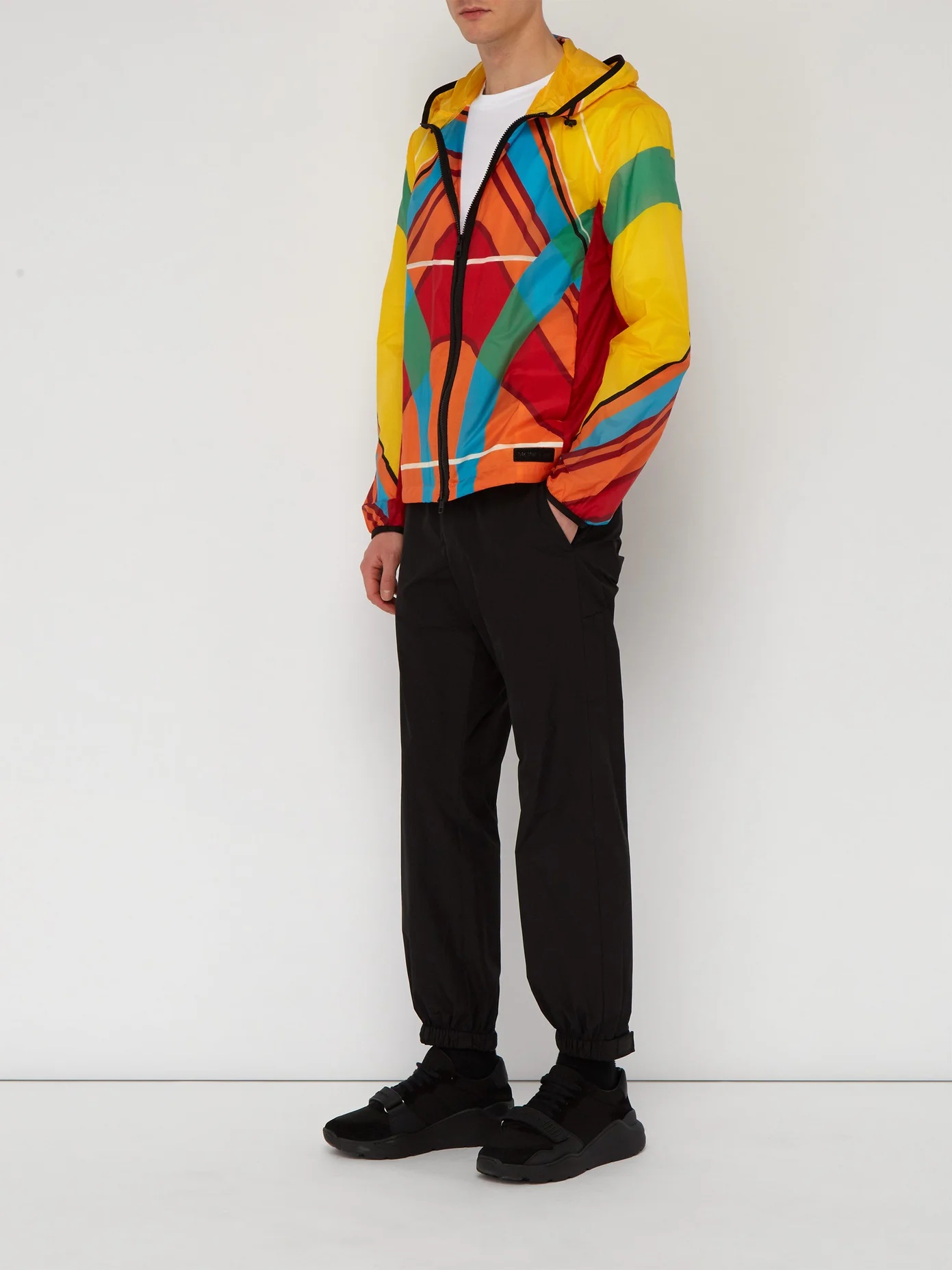 Spinner kite-print windbreaker jacket - 2