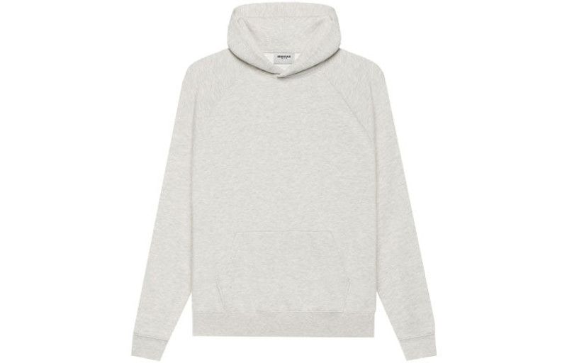 Fear of God Essentials SS21 Pullover Hoodie 'Light Heather Oatmeal' FOG-SS21-593 - 1
