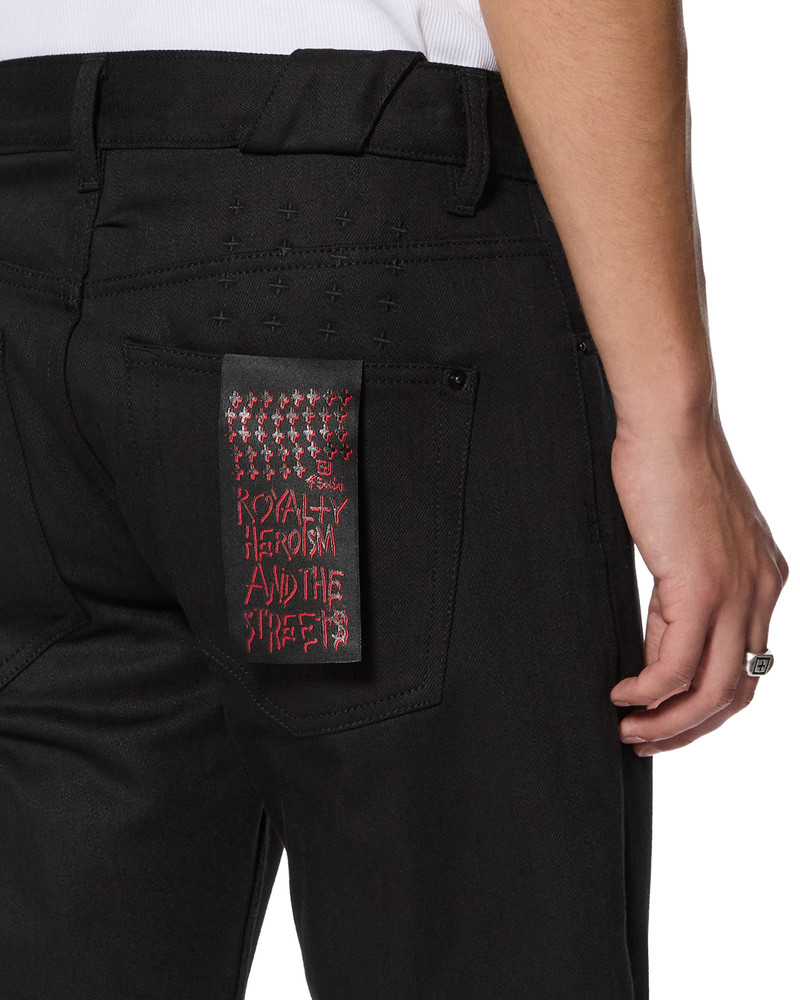 Ksubi CHITCH SELVEDGE RAW BLACK outlook