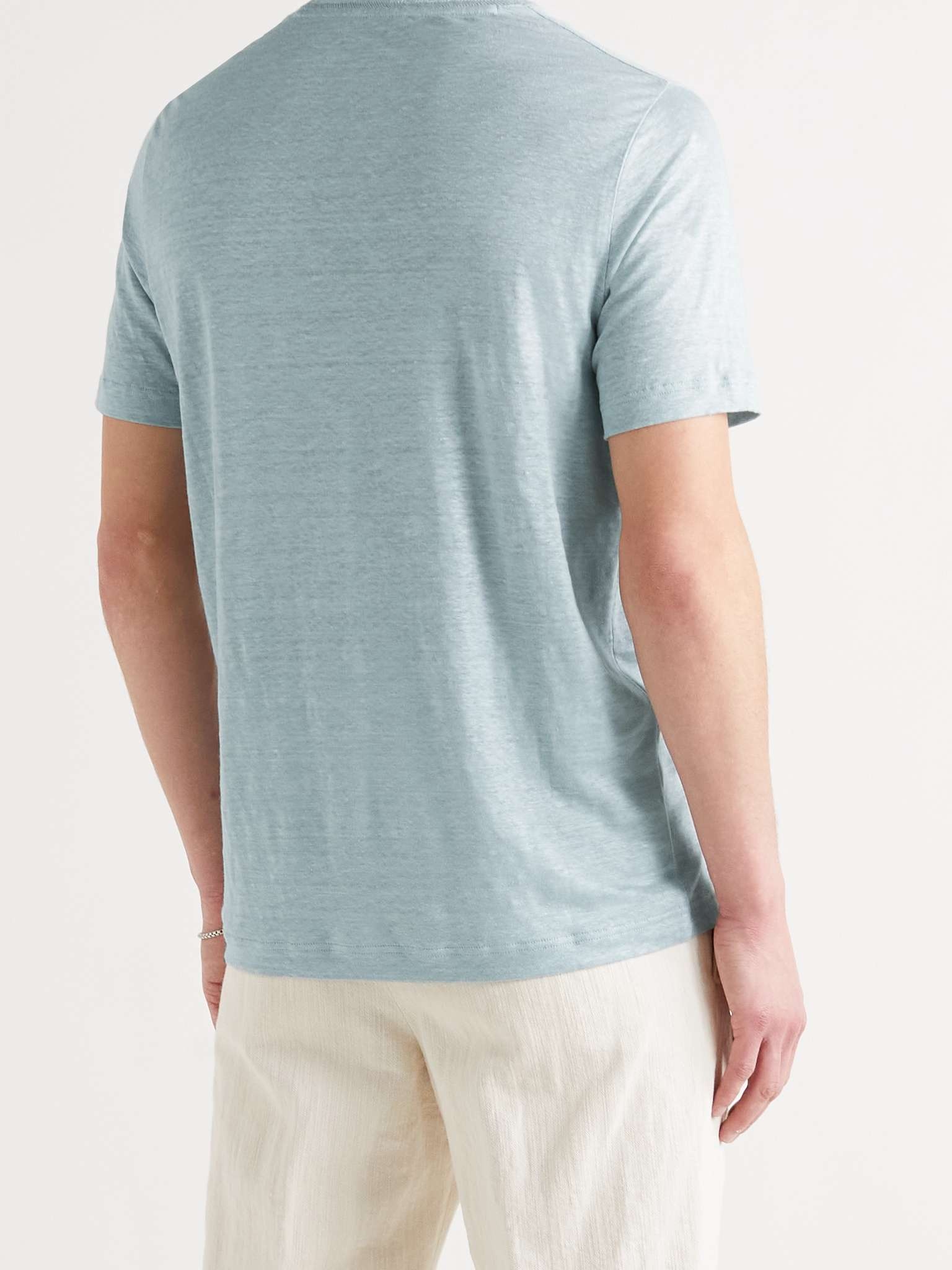 Linen-Jersey T-Shirt - 4