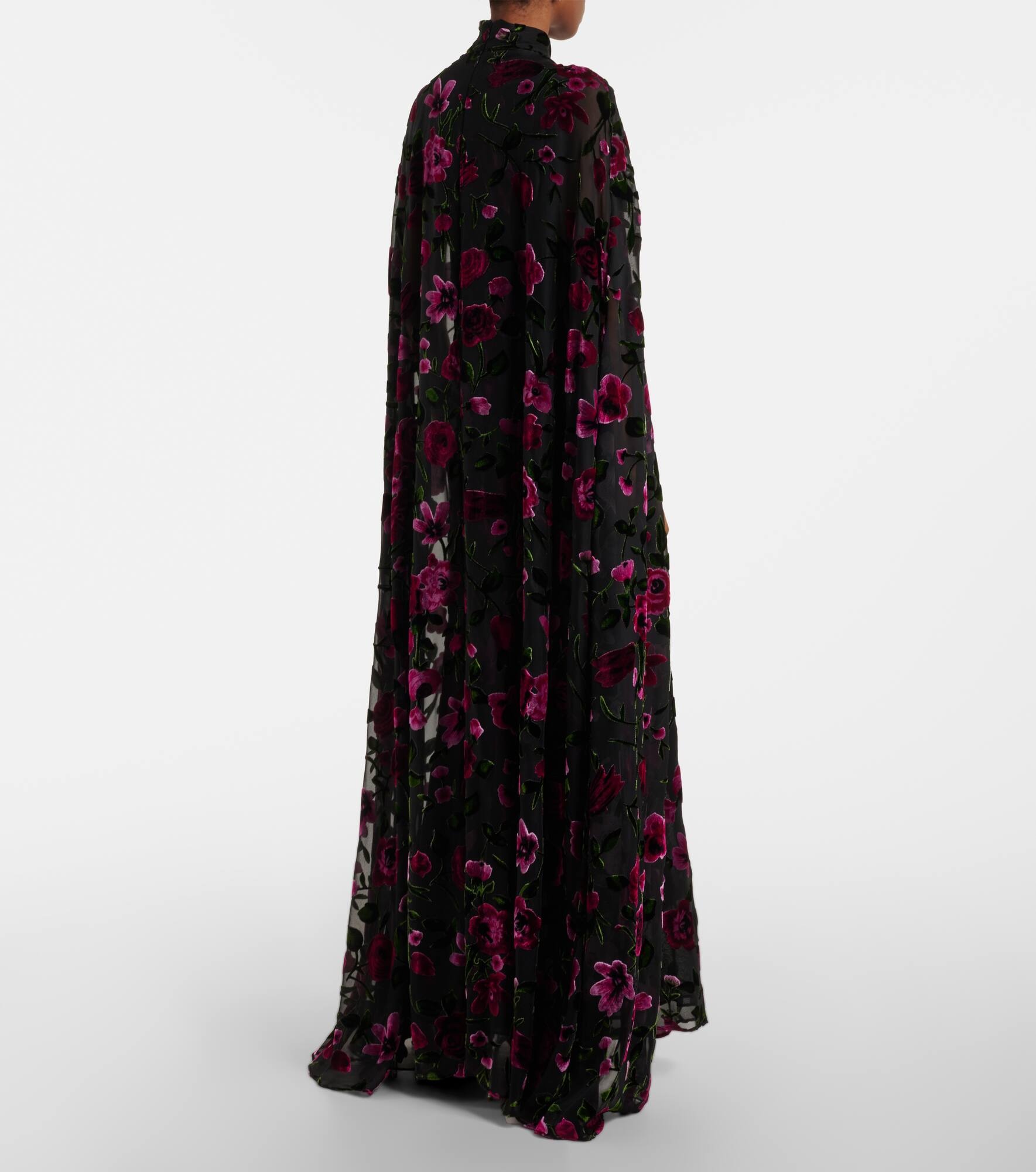 Devoré velvet gown - 3