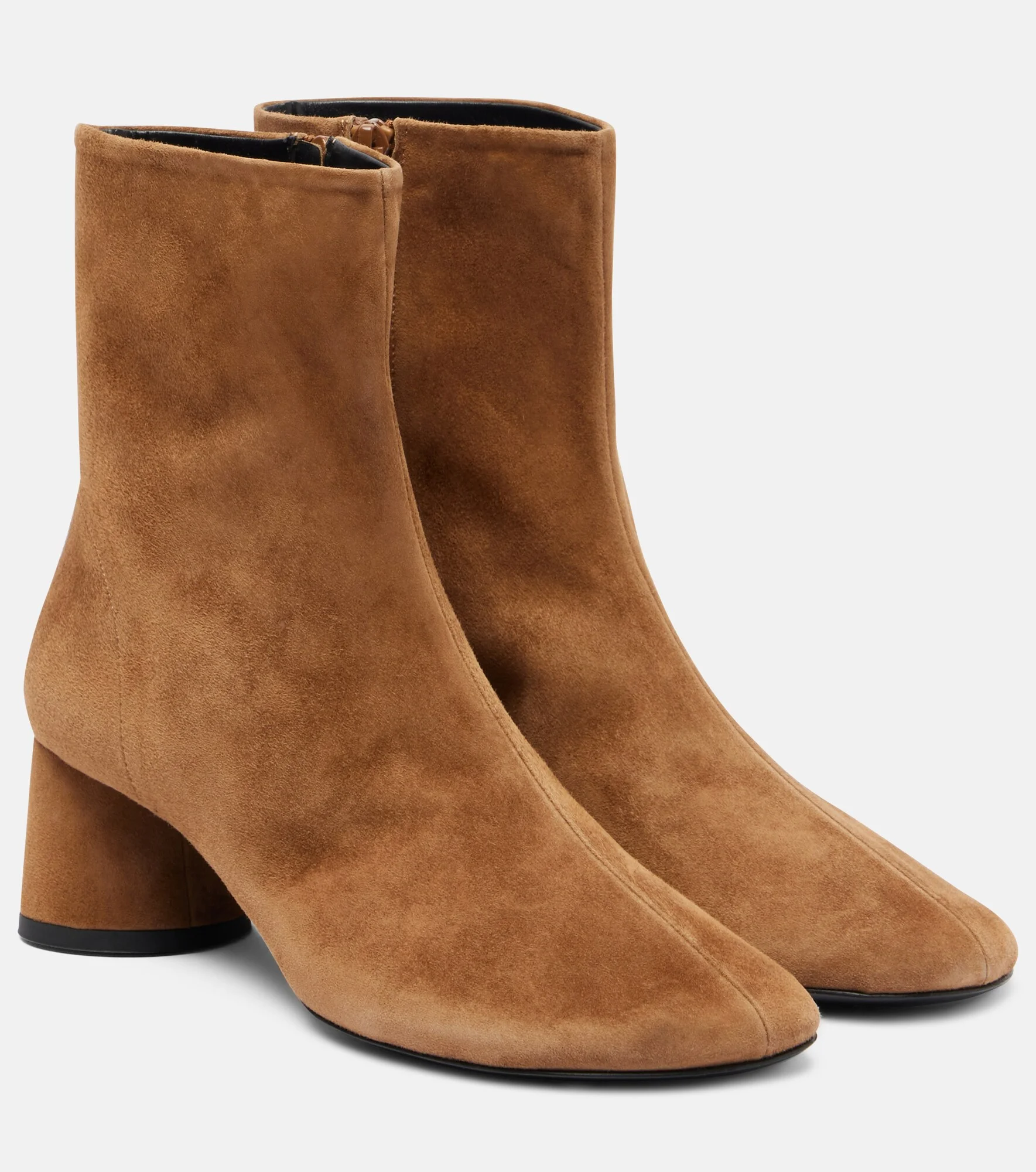 Glove suede ankle boots - 1