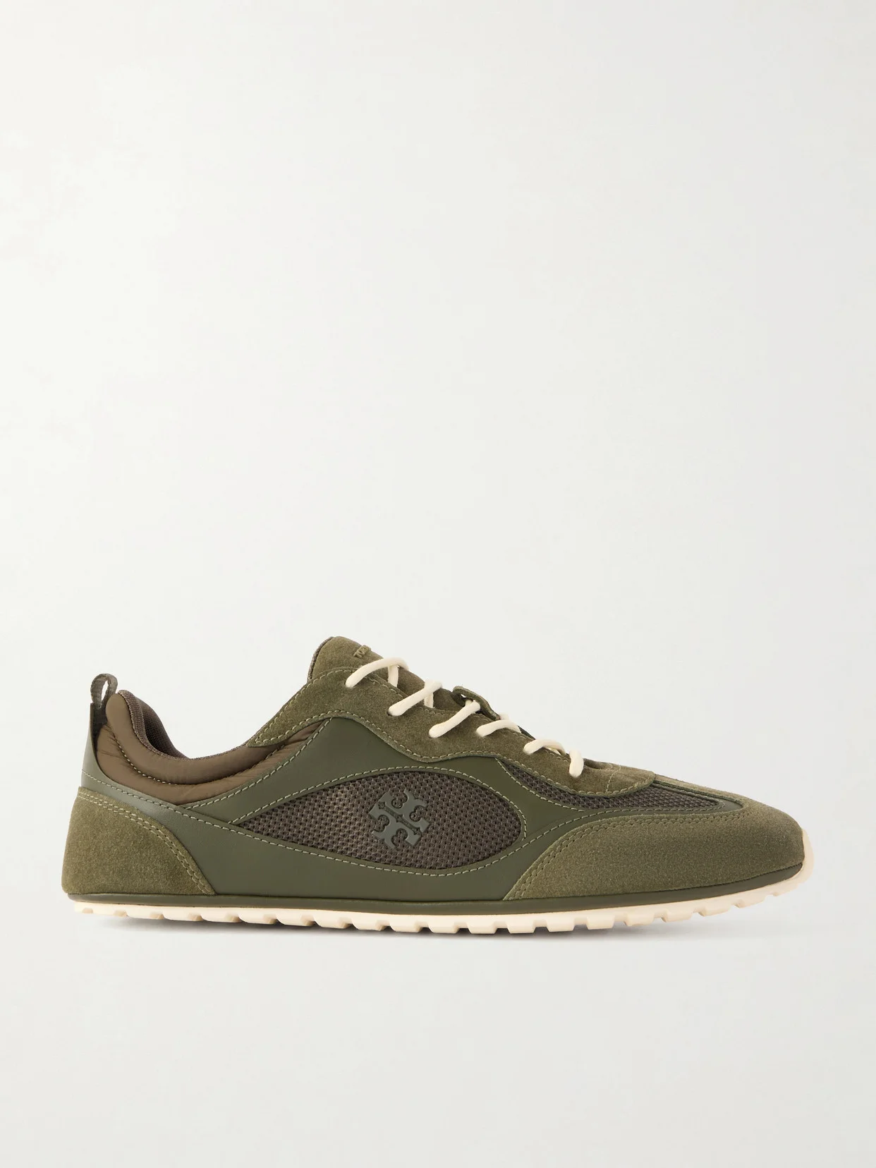 Field Shell-trimmed Mesh, Leather And Suede Sneakers - 1
