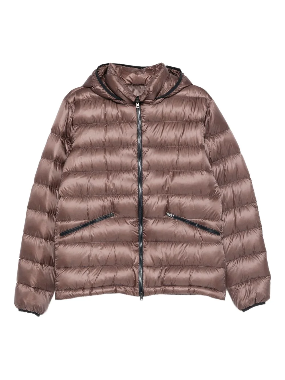 hooded padded jacket - 1