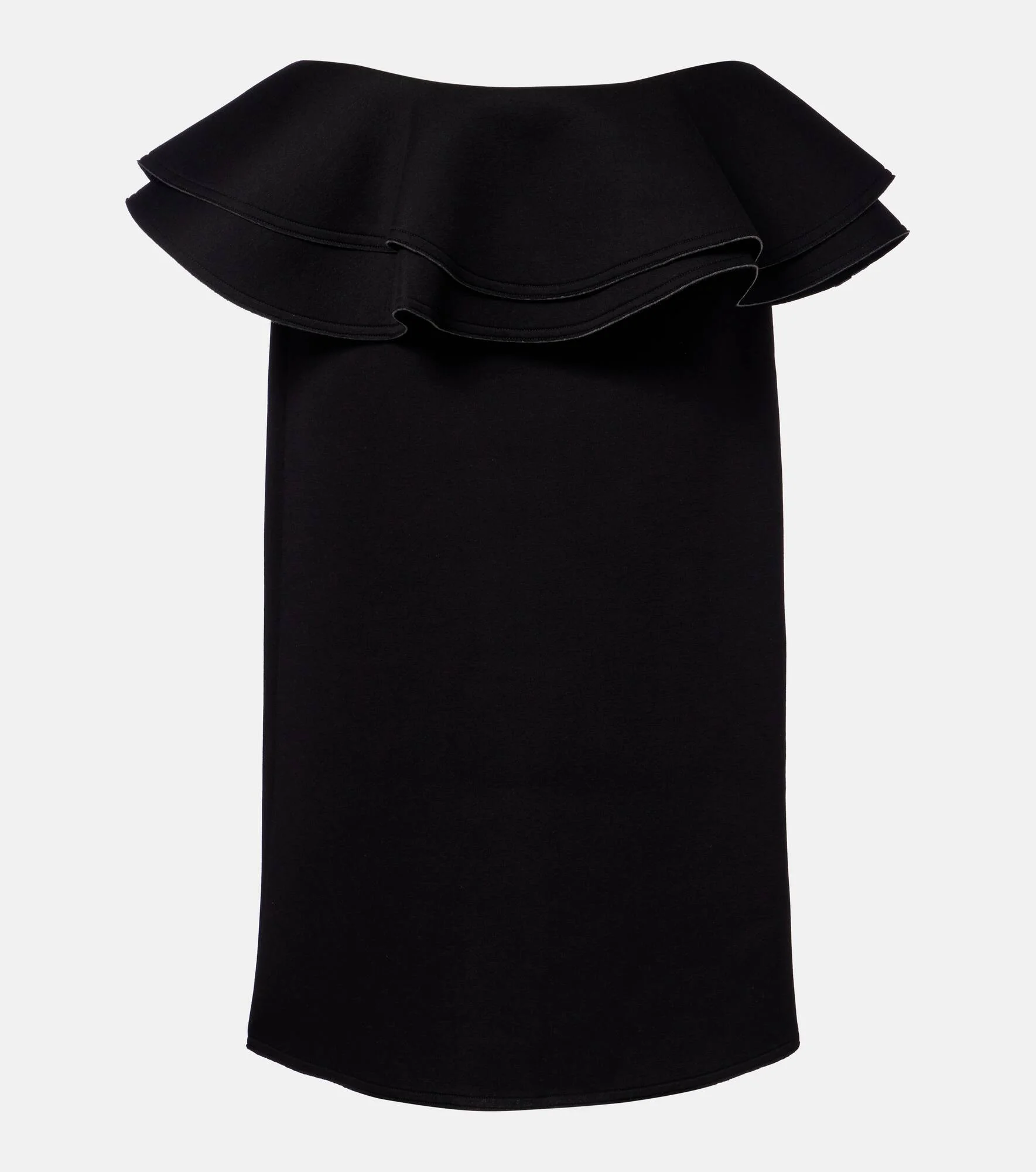 Ruffled midi skirt - 1