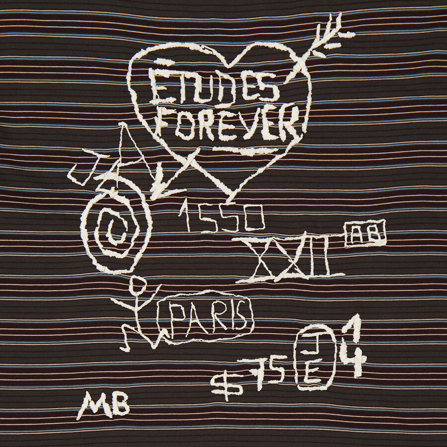Etude Graffiti Stripe Wonder Long-Sleeve T-Shirt - 2
