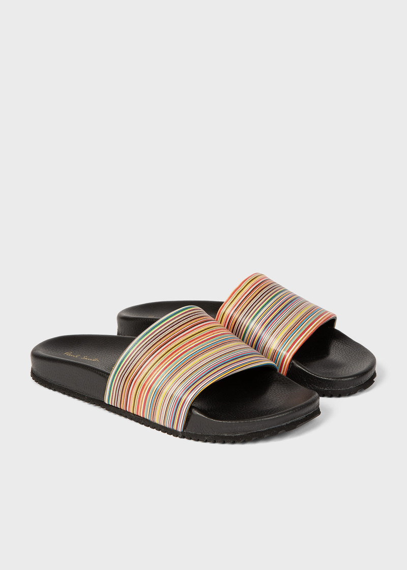 Paul Smith 'Signature Stripe' 'Dru' Slides outlook