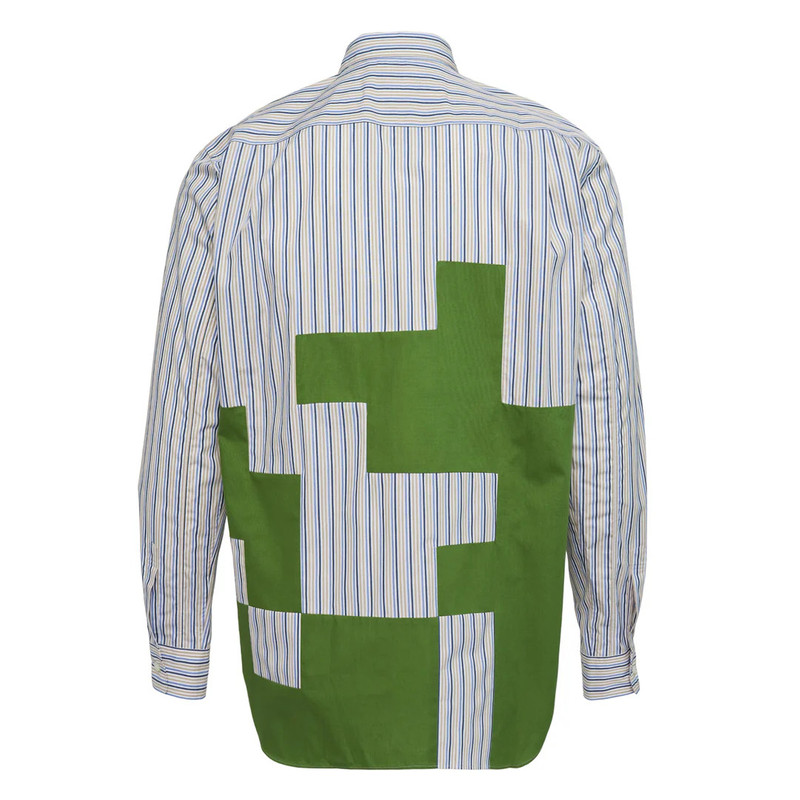 Comme des Garçons Homme Plus Multi Colour Stripe Long Sleeve Shirt outlook