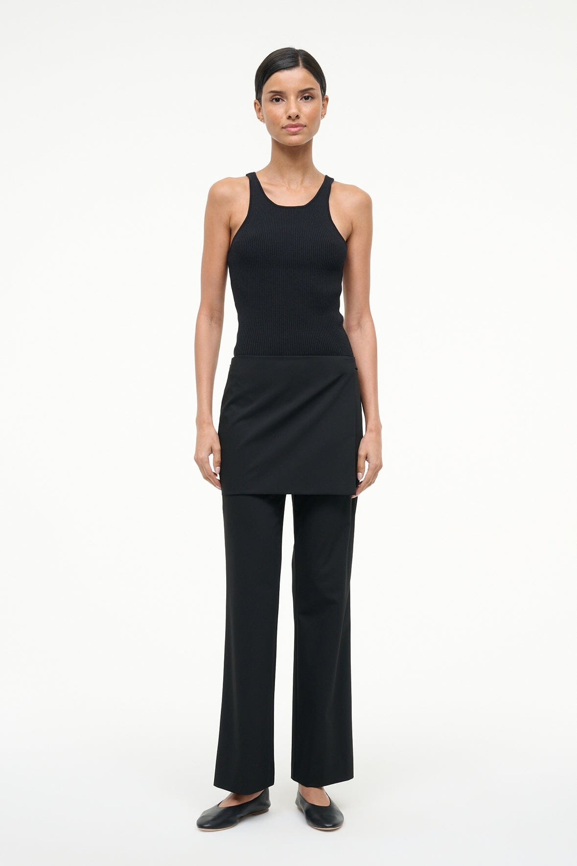STAUD HANNAH PANT BLACK - 3