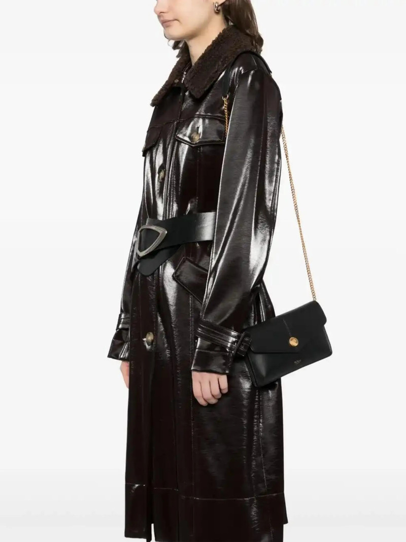 Mulberry press-stud fastening chain strap bag outlook