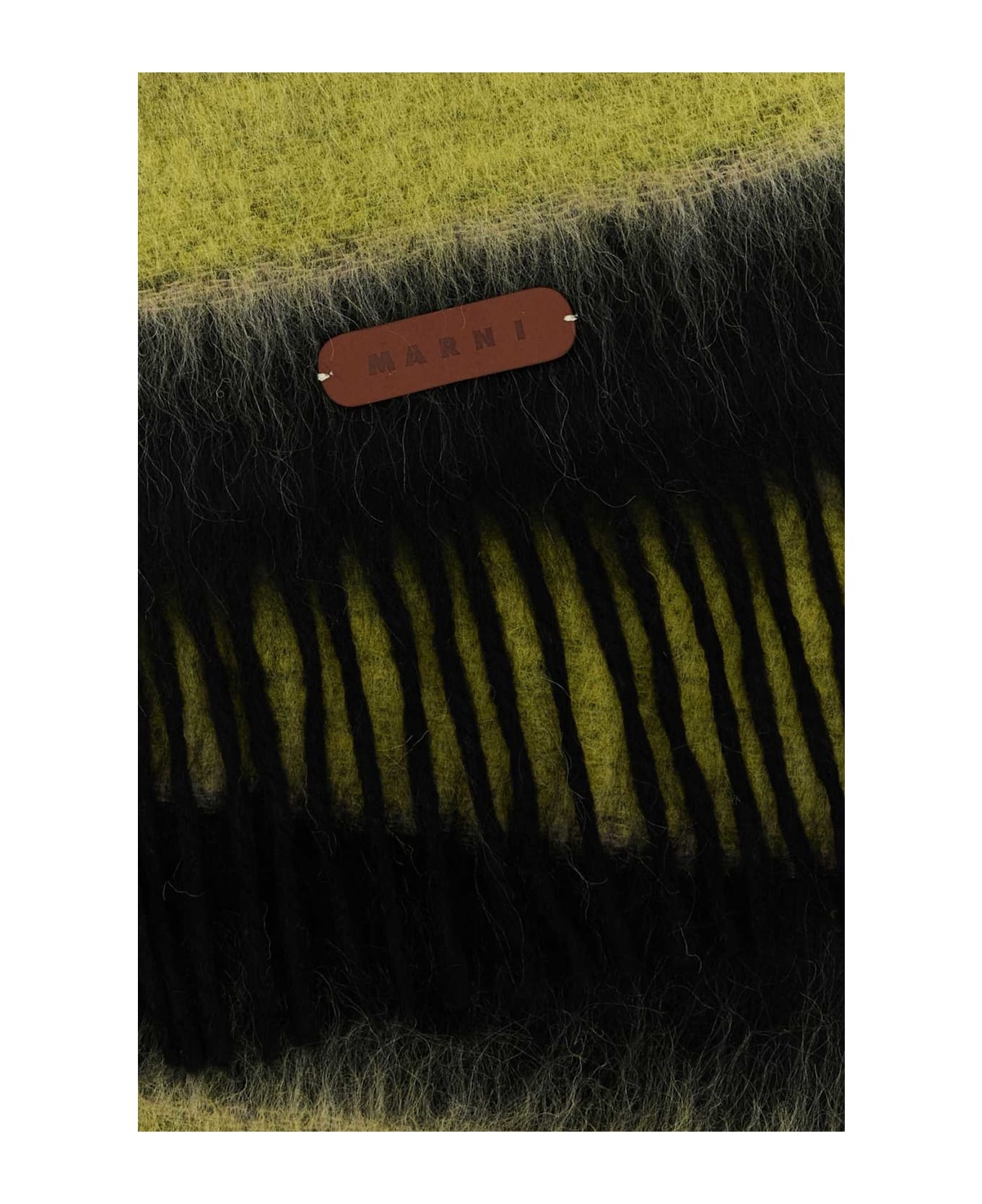 Multicolor Wool Blend Scarf - 2