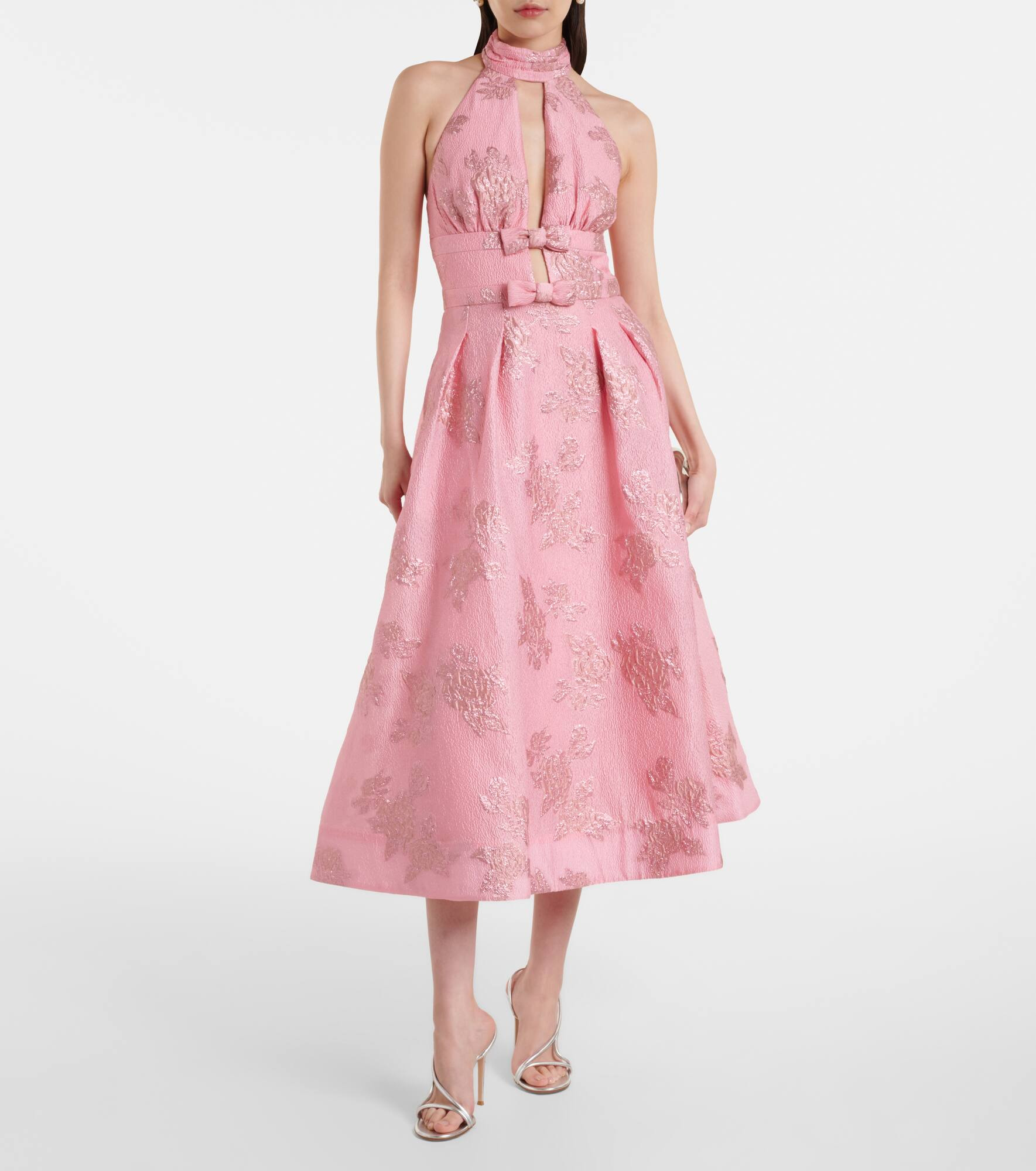 Benette brocade cocktail dress - 2