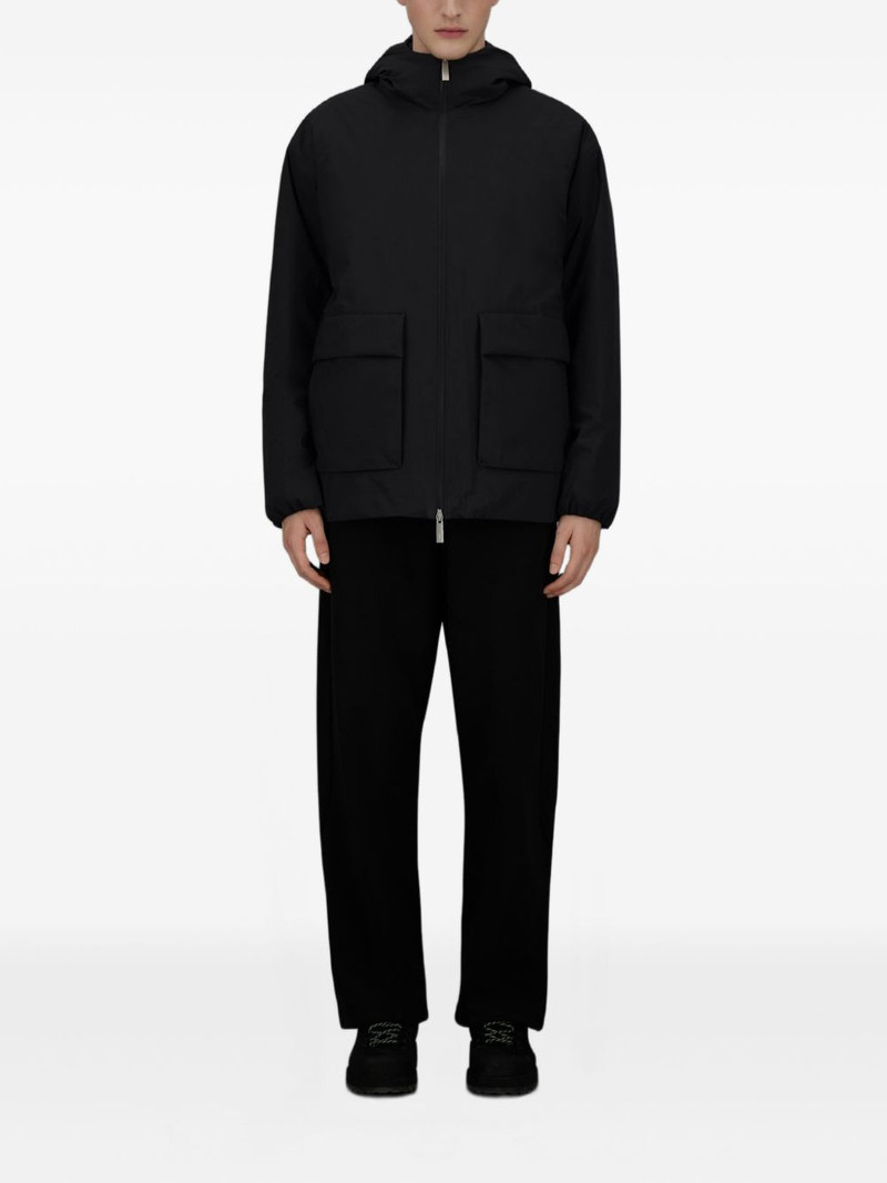 Herno hooded padded jacket outlook