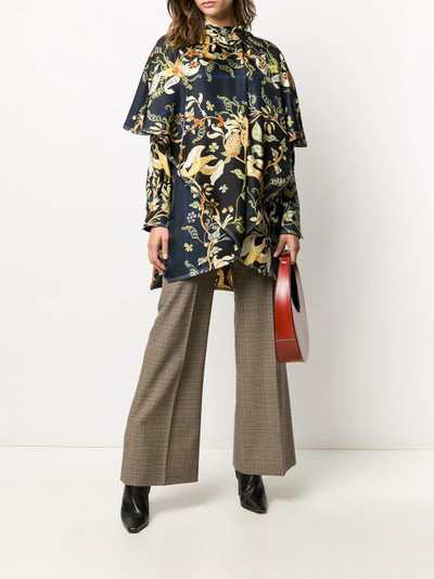 Lanvin printed silk shirt outlook