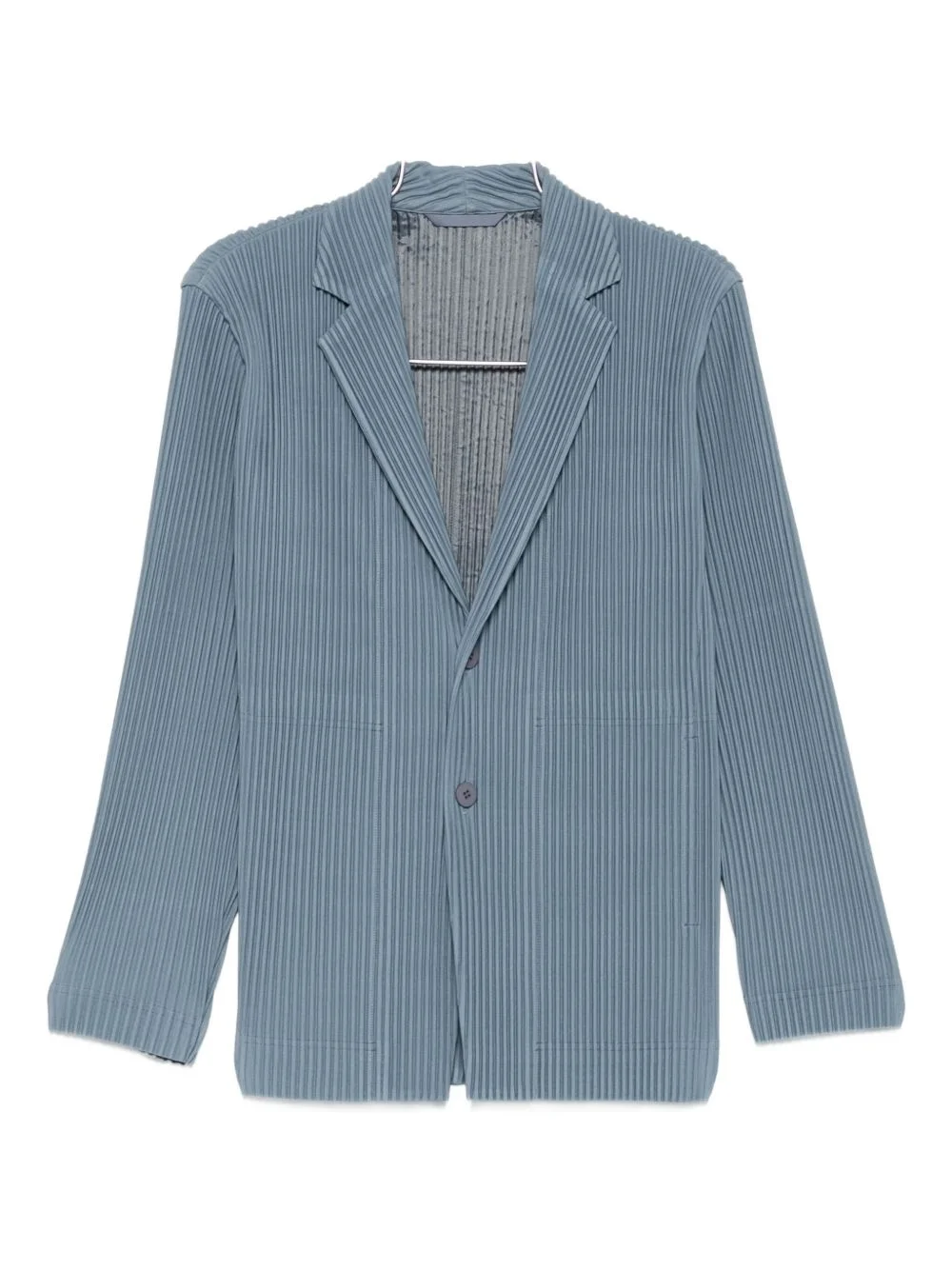 Homme Plisse' Issey Miyake Men Pleated Single-Breasted Jacket - 1