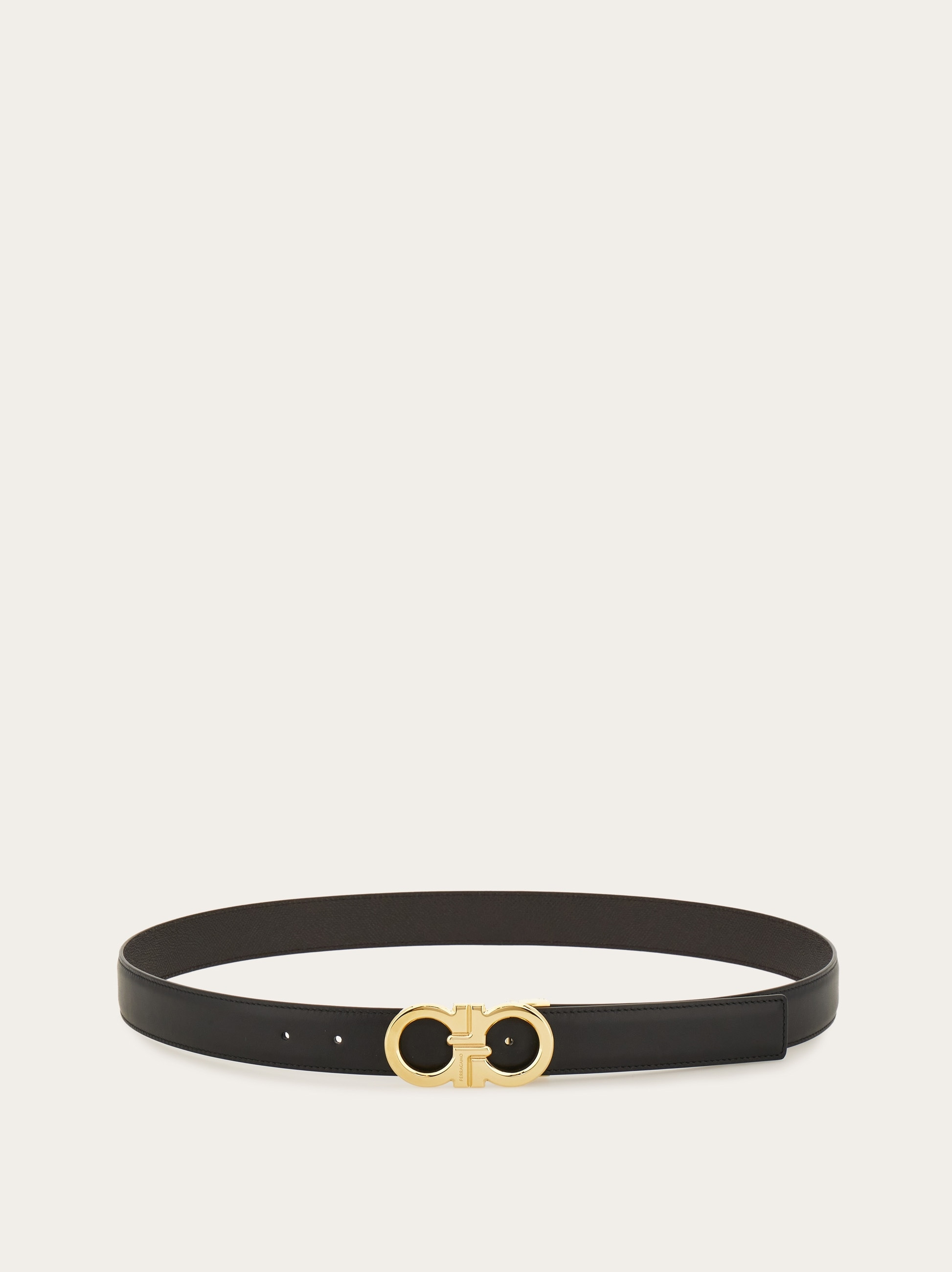 Reversible and adjustable Gancini belt - 3