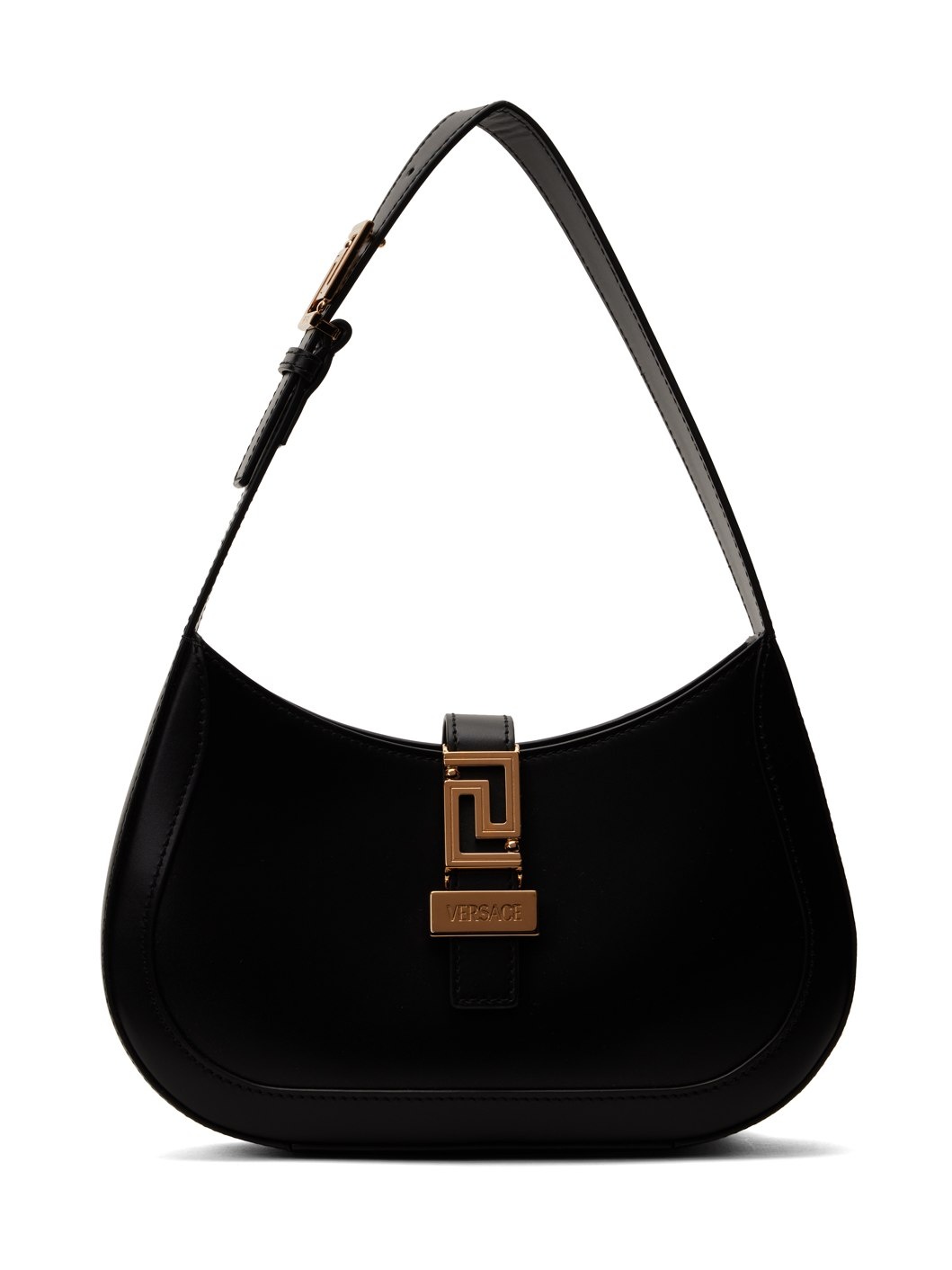 Black Greca Goddess Small Bag - 1