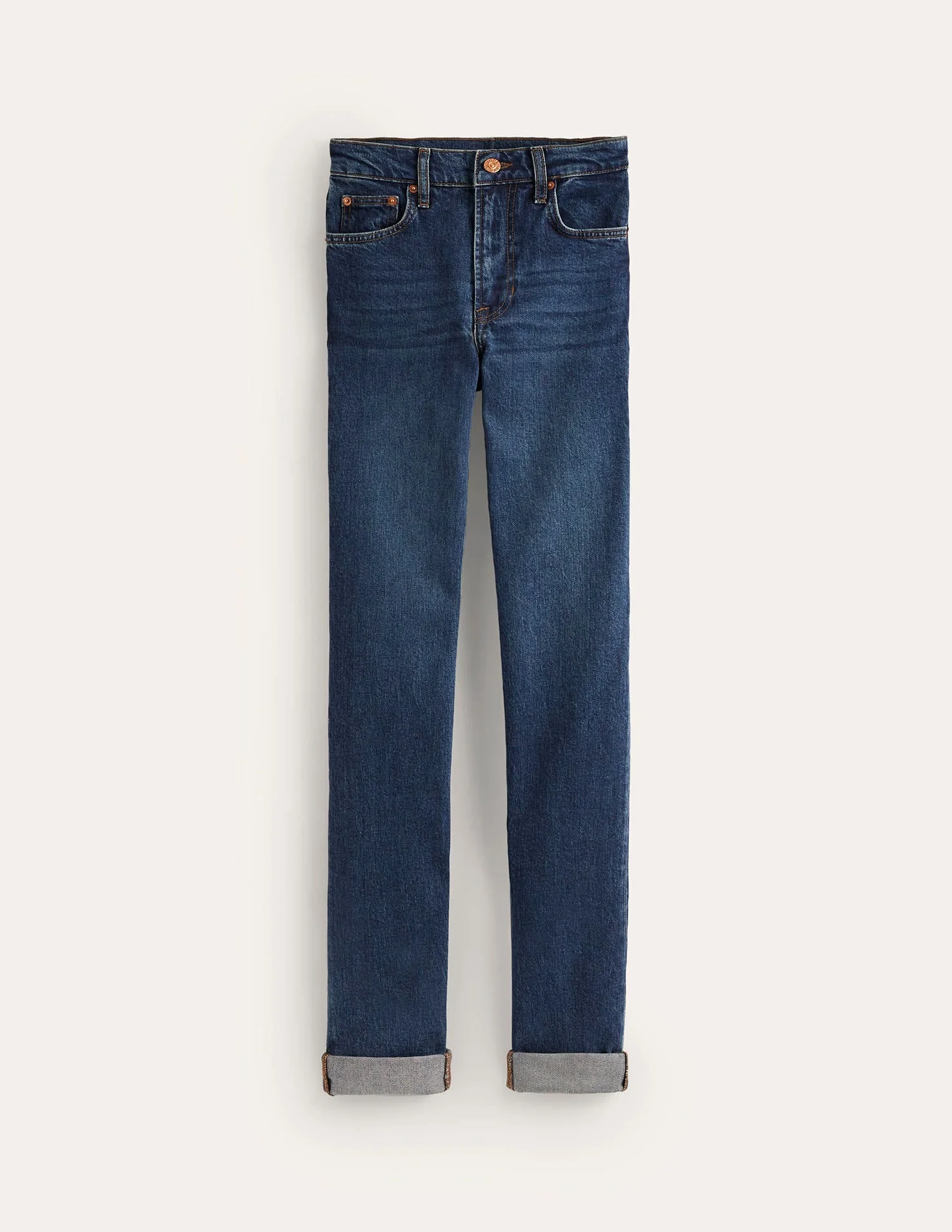Girlfriend Jeans-Dark Vintage - 1