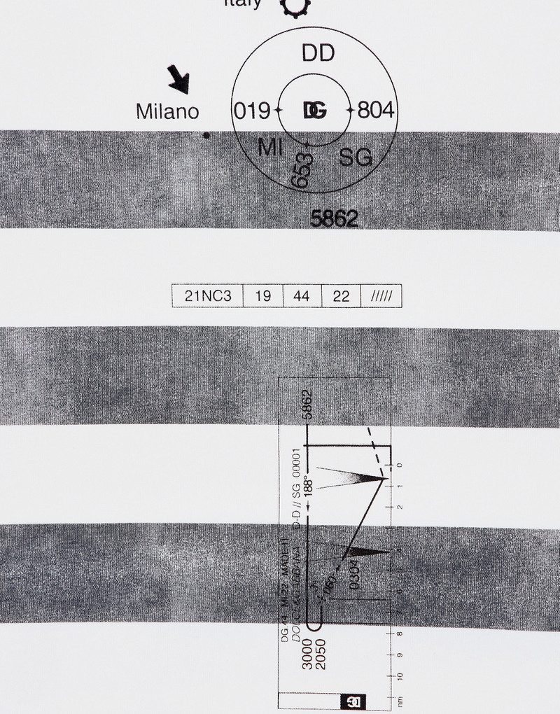 Short-sleeved Marina-print T-shirt 4