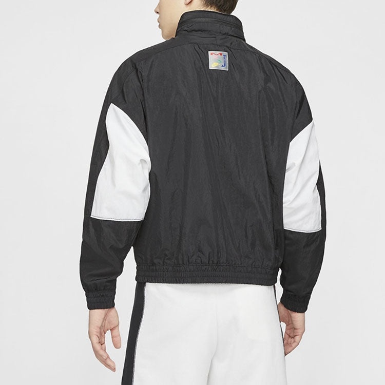 Air Jordan Sport DNA Colorblock Jacket Black White CD5748-010 - 3