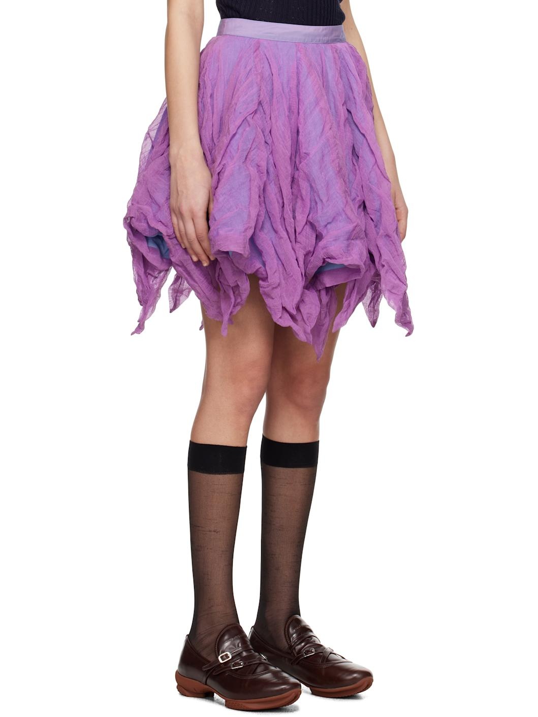 Purple Uhura Circle Midi Skirt - 2