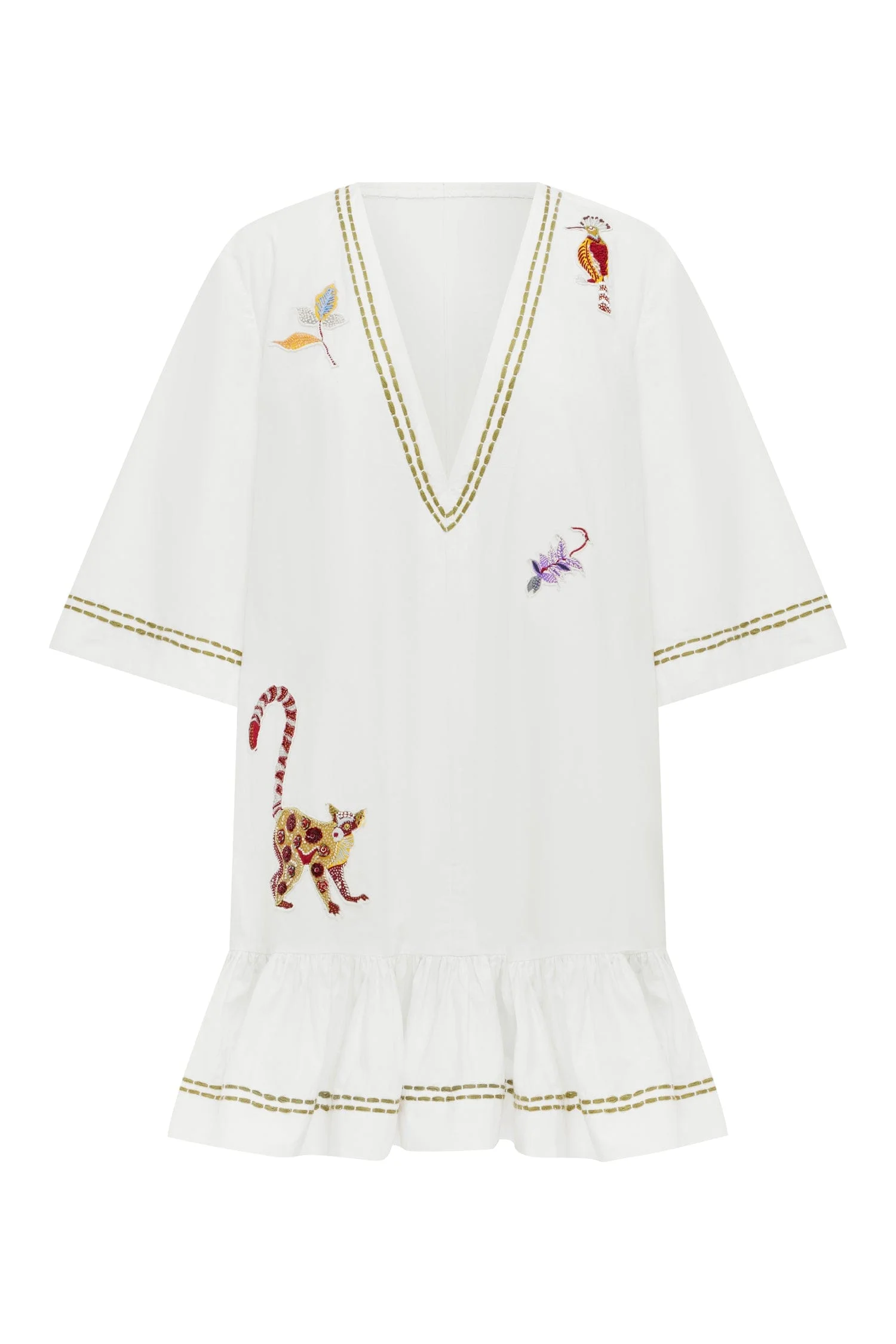 Camelia Embellished Mini Dress - 1