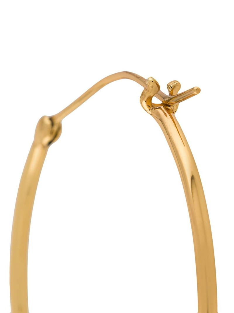 hammered hoop earrings 4