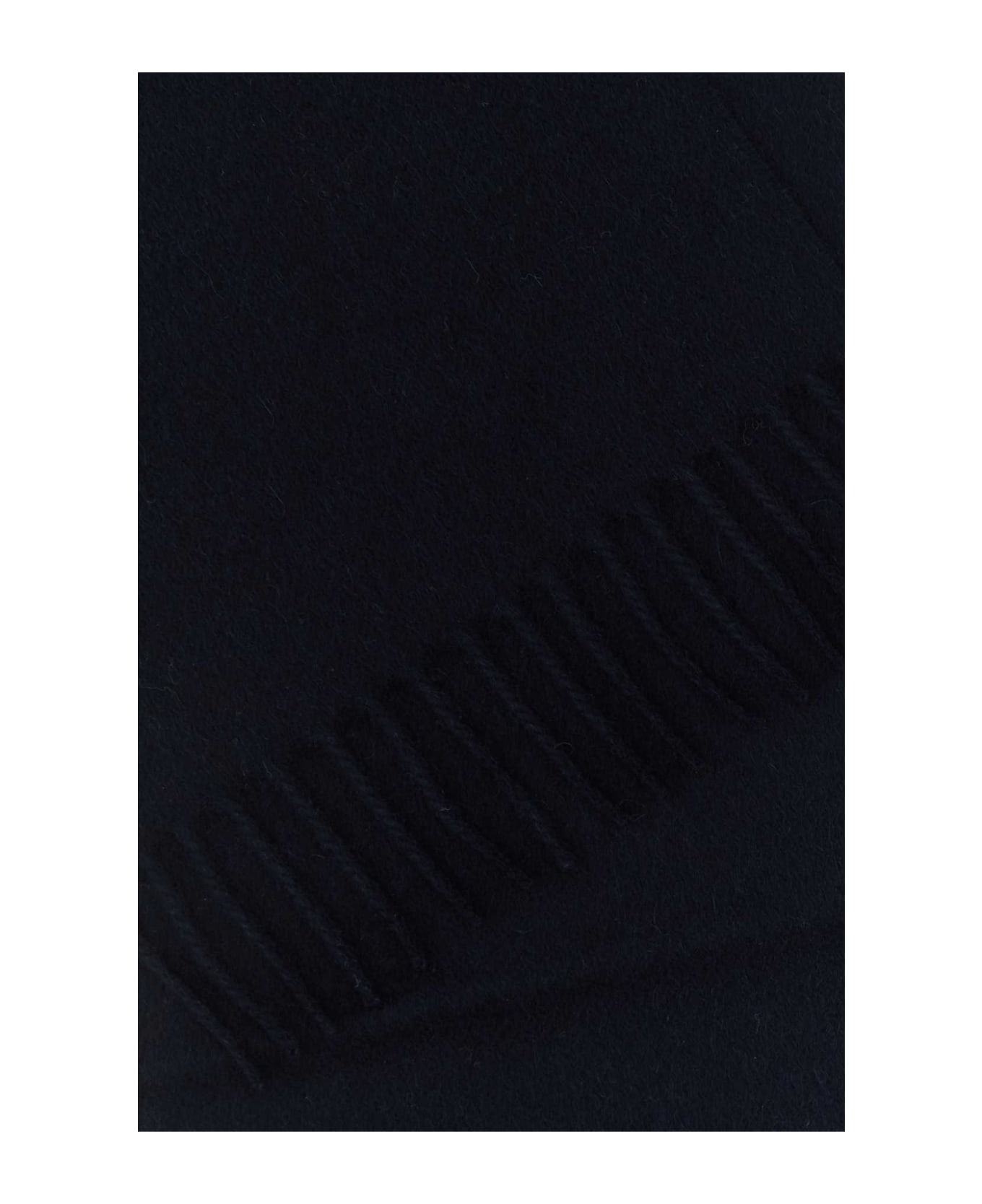 Midnight Blue Cashmere Scarf - 2