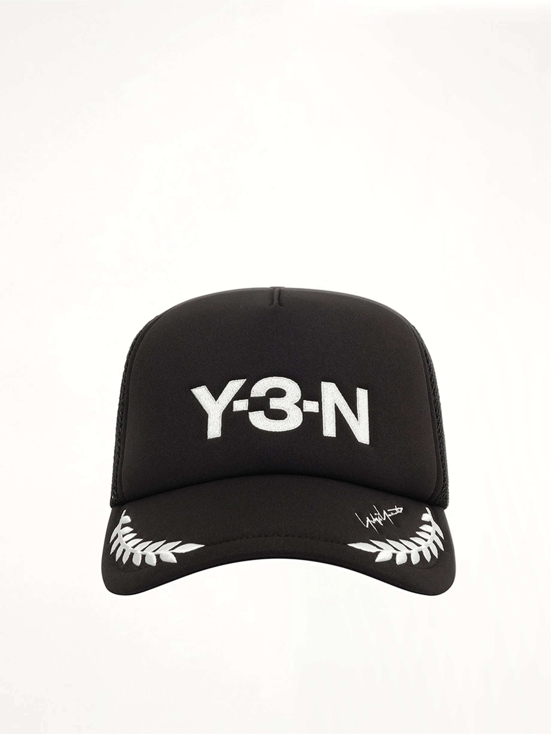 Y-3 X NBHD Trucker Cap in Black - 1