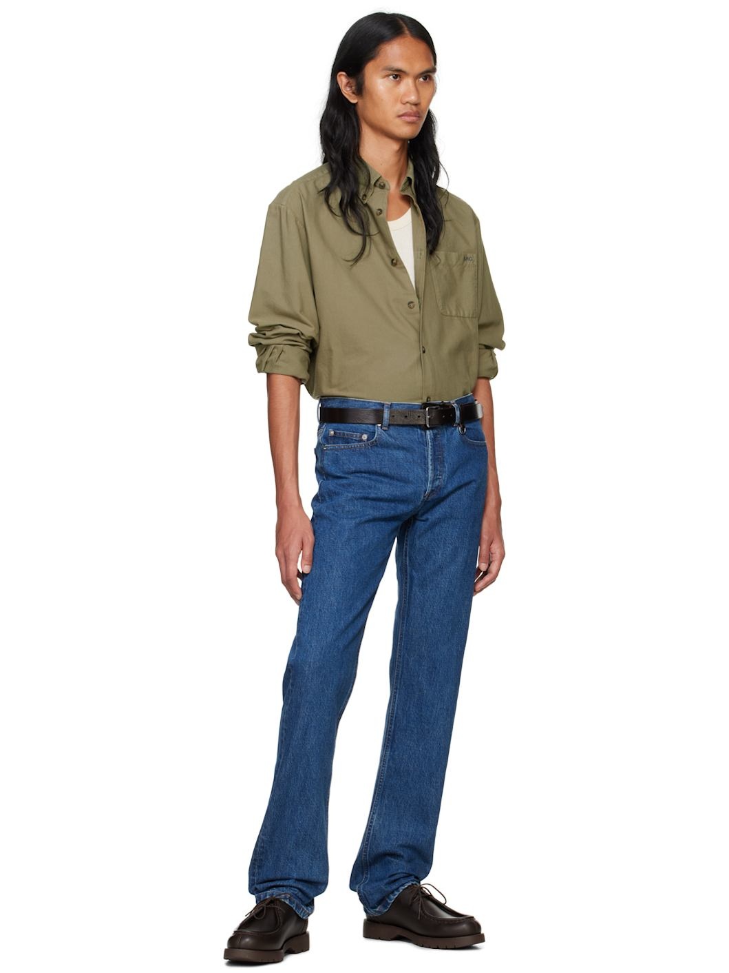 Blue New Standard Jeans - 4