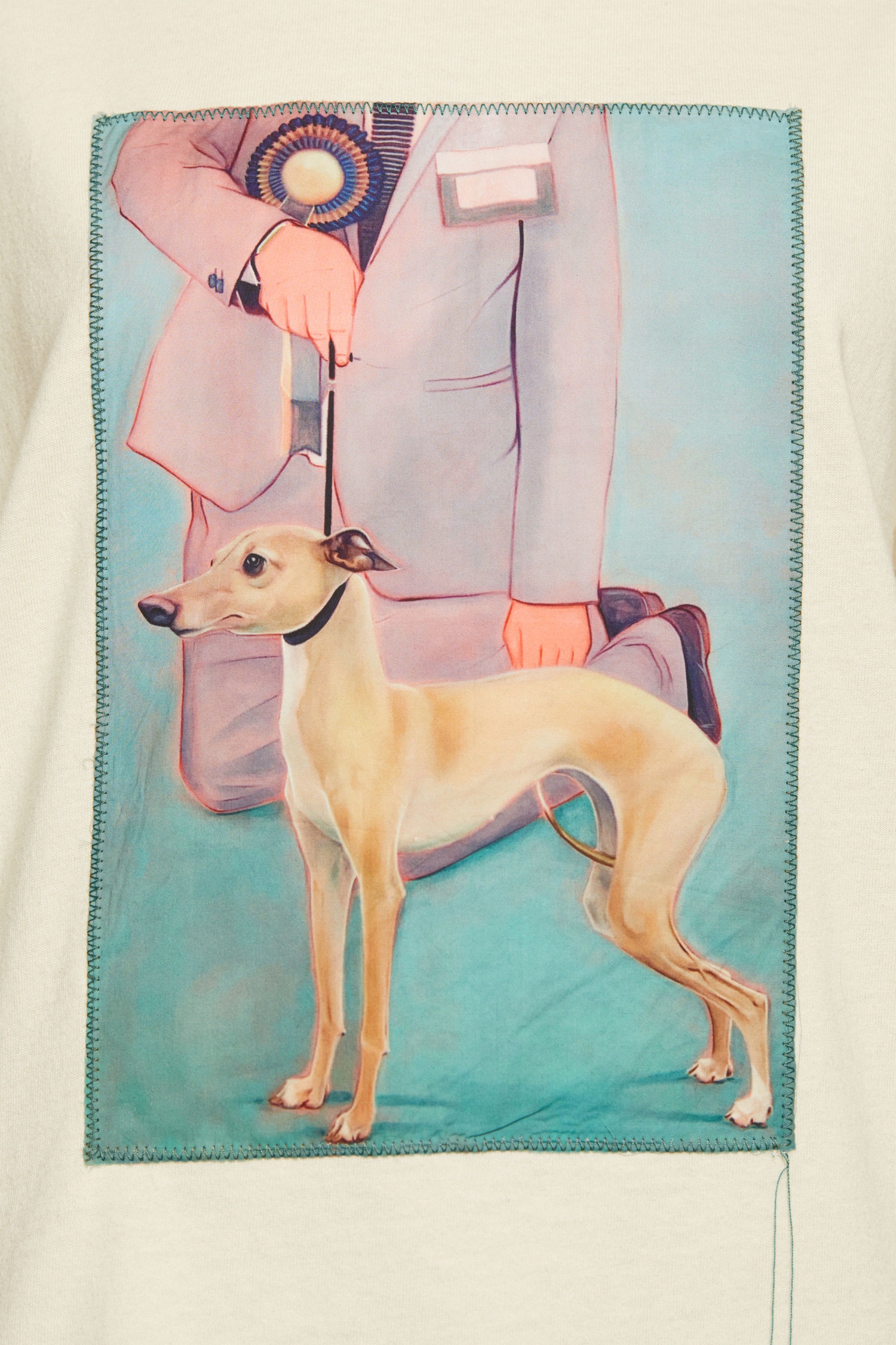 Dog-patch t-shirt warm white - 5