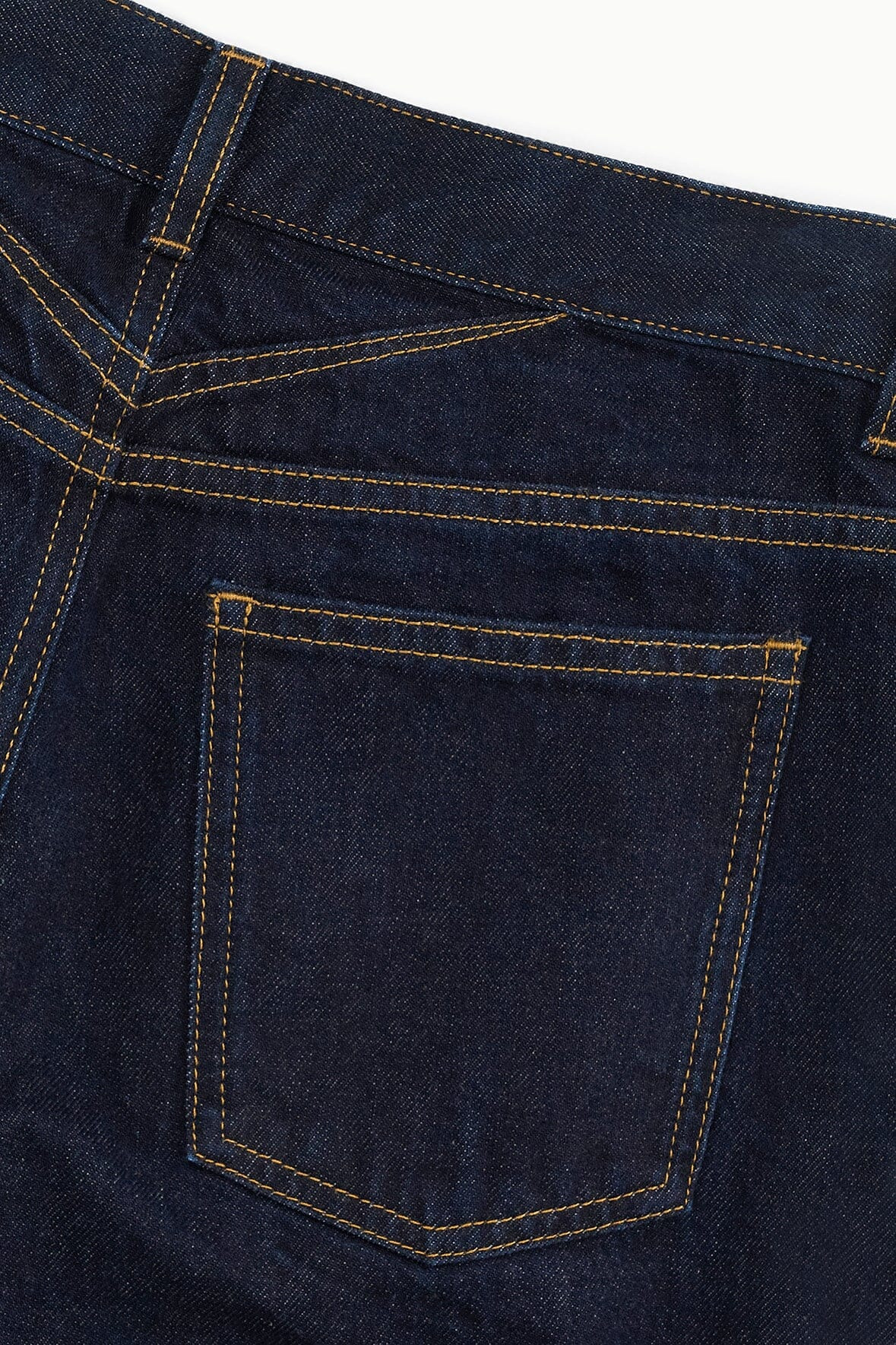 STAUD TEDDY STRAIGHT JEAN INDIGO - 10