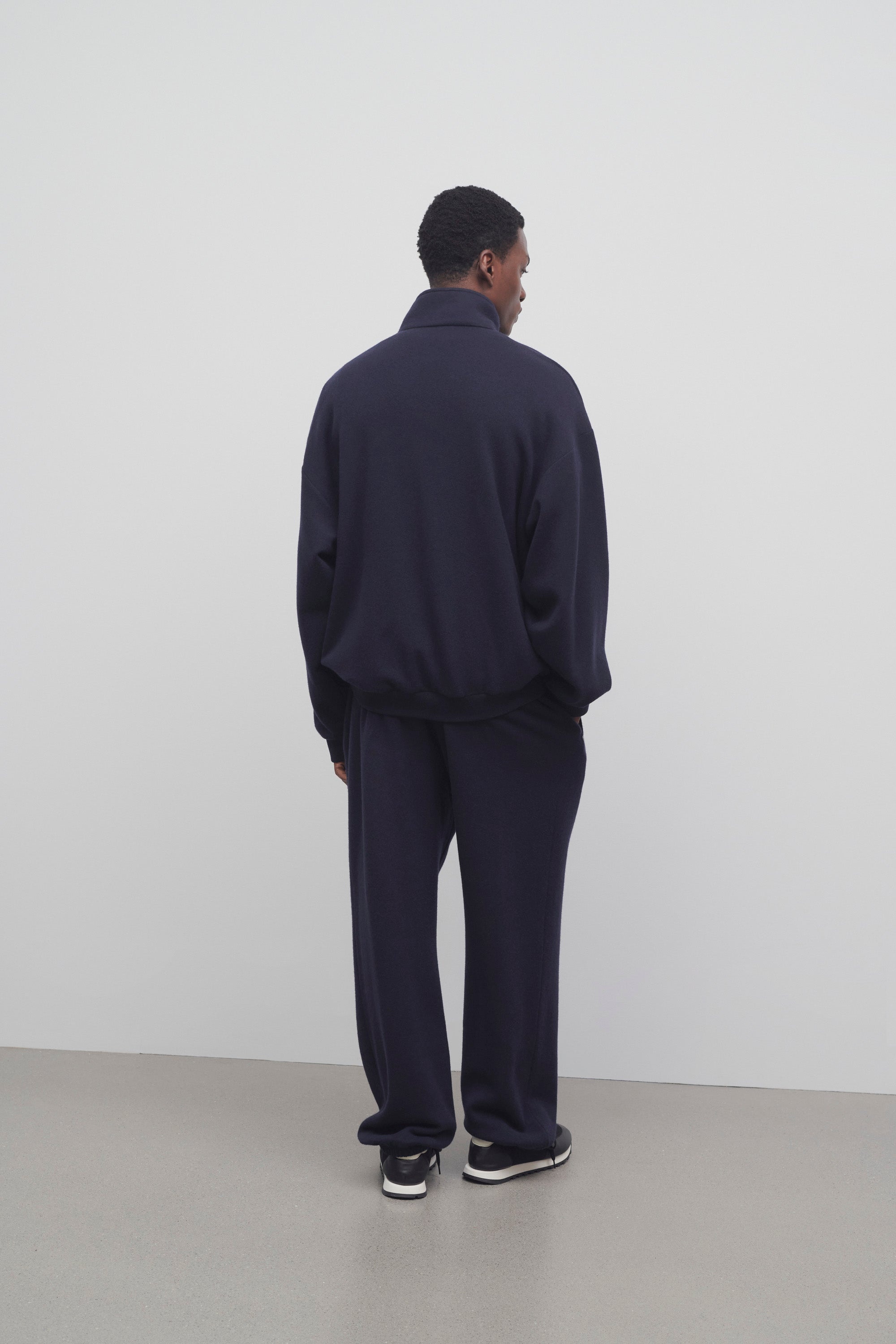 Zaven Pant in Cashmere and Cotton - 5