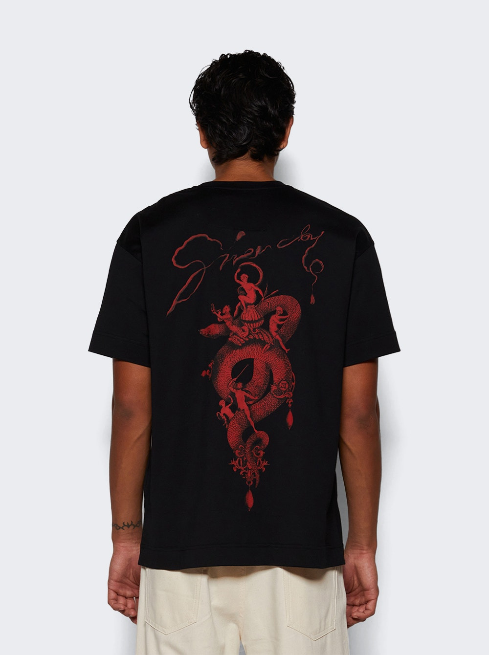 Regular Fit Tee Black - 4