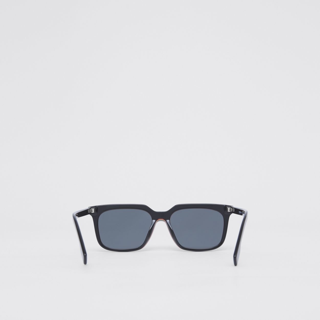 Stripe Detail Square Frame Sunglasses - 6