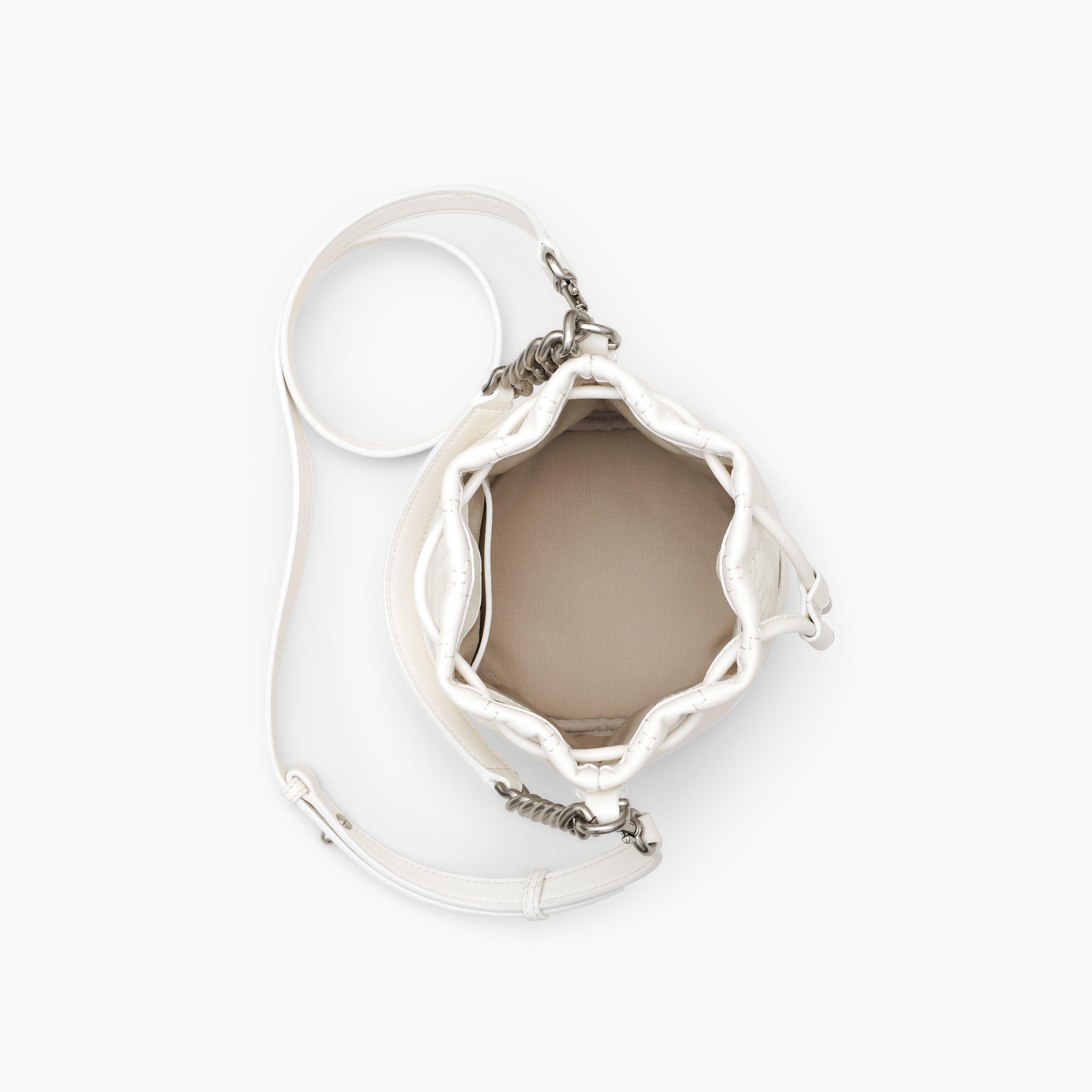 THE QUILTED LEATHER J MARC BUCKET BAG - 5