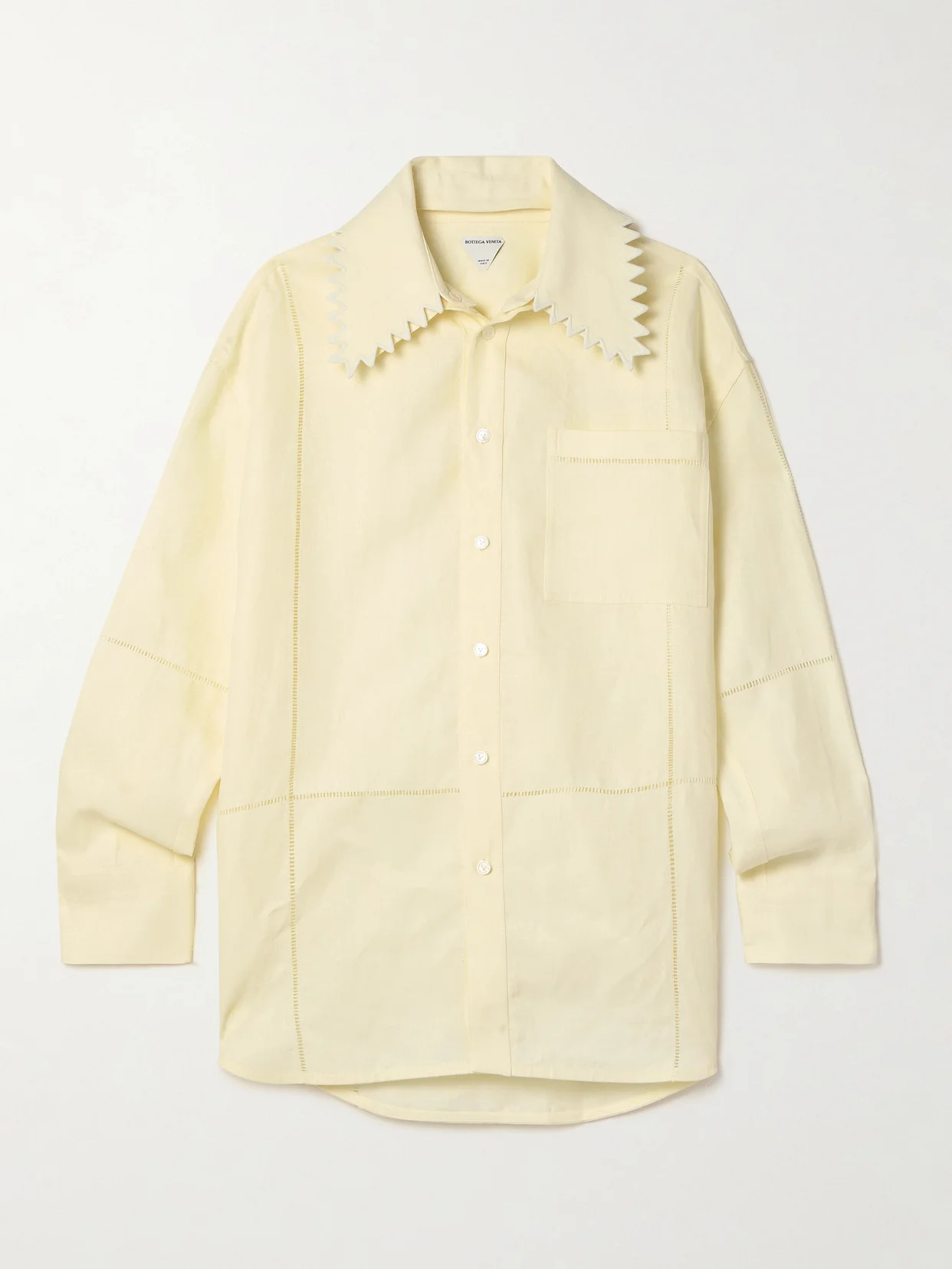 Embroidered Linen Shirt - 1