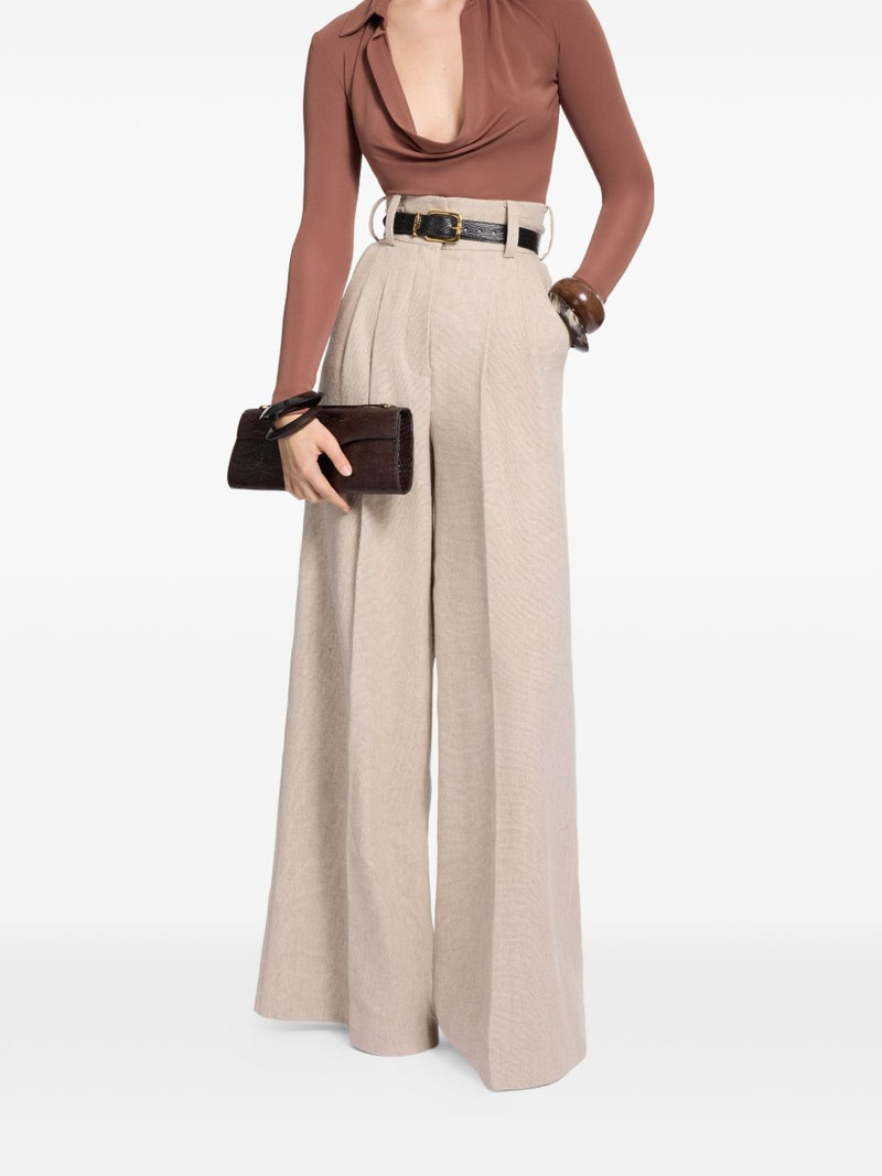 ELIE SAAB pleated trousers outlook