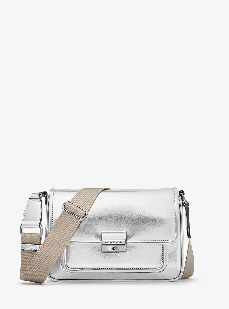 Bradshaw Medium Metallic Messenger Bag 1