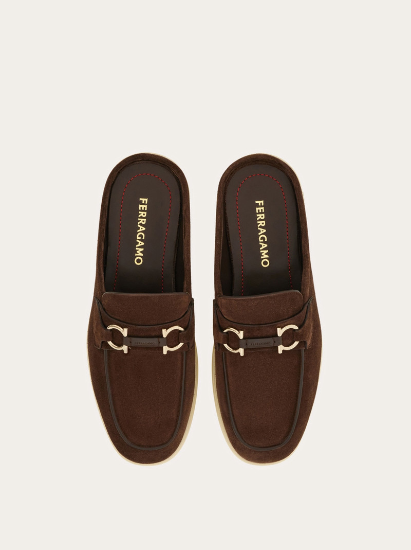 FERRAGAMO Gancini buckle loafer mule outlook