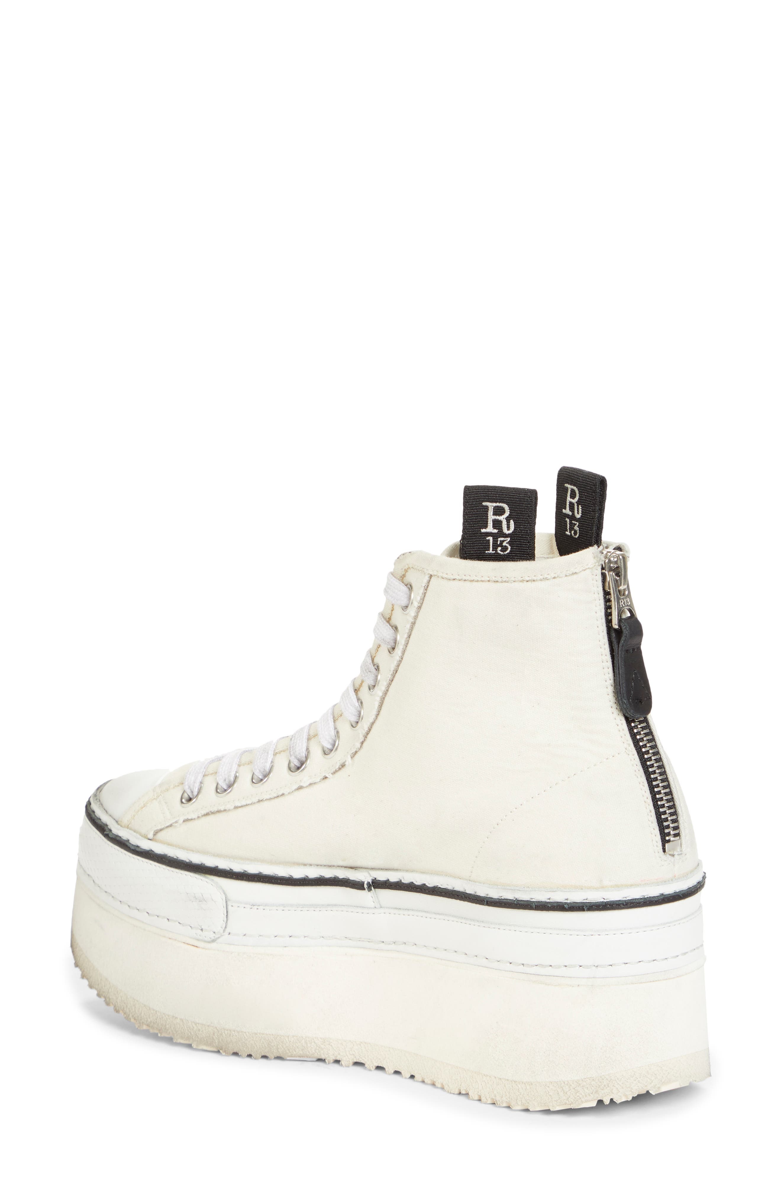 Platform High Top Sneaker - 2