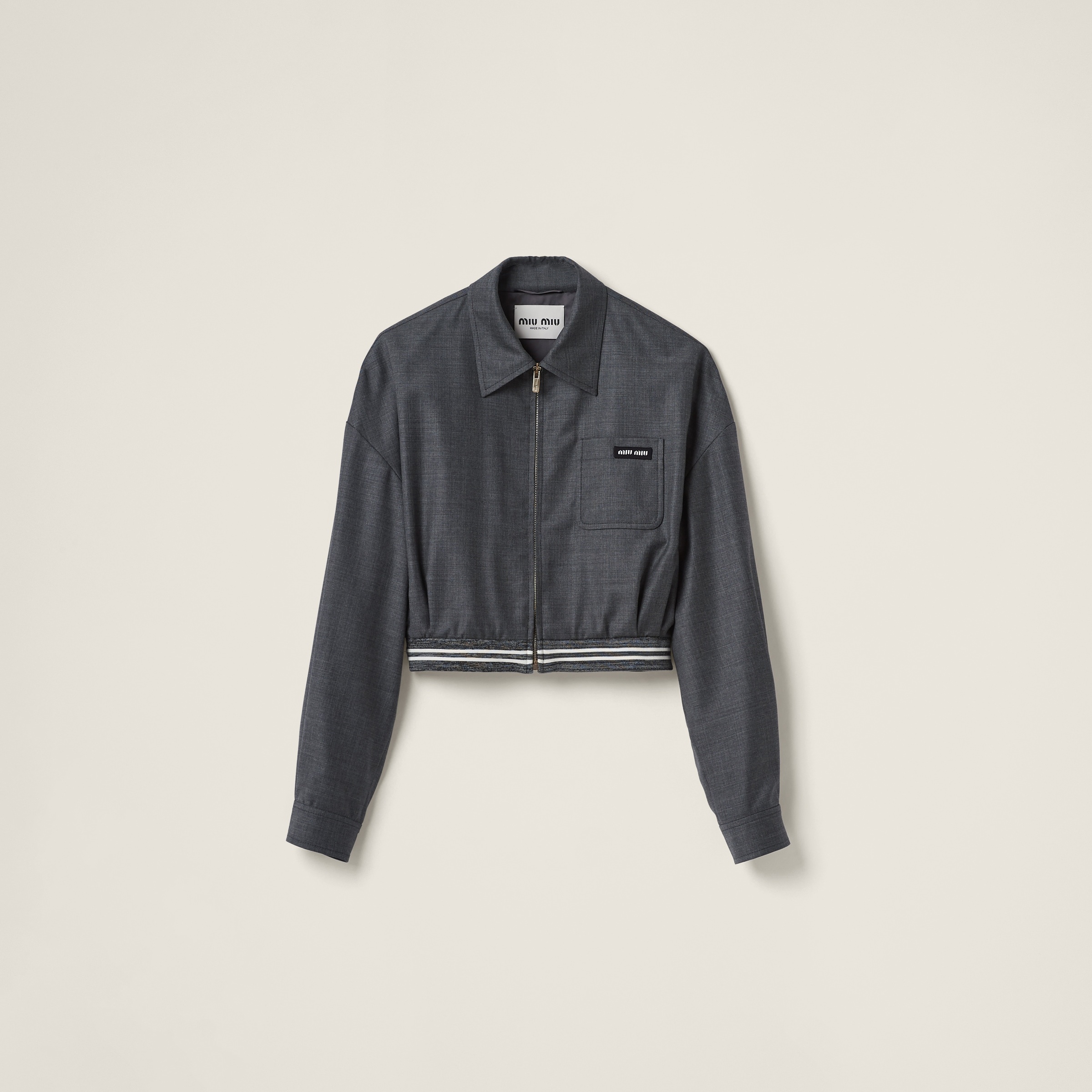 Grisaille blouson jacket - 1